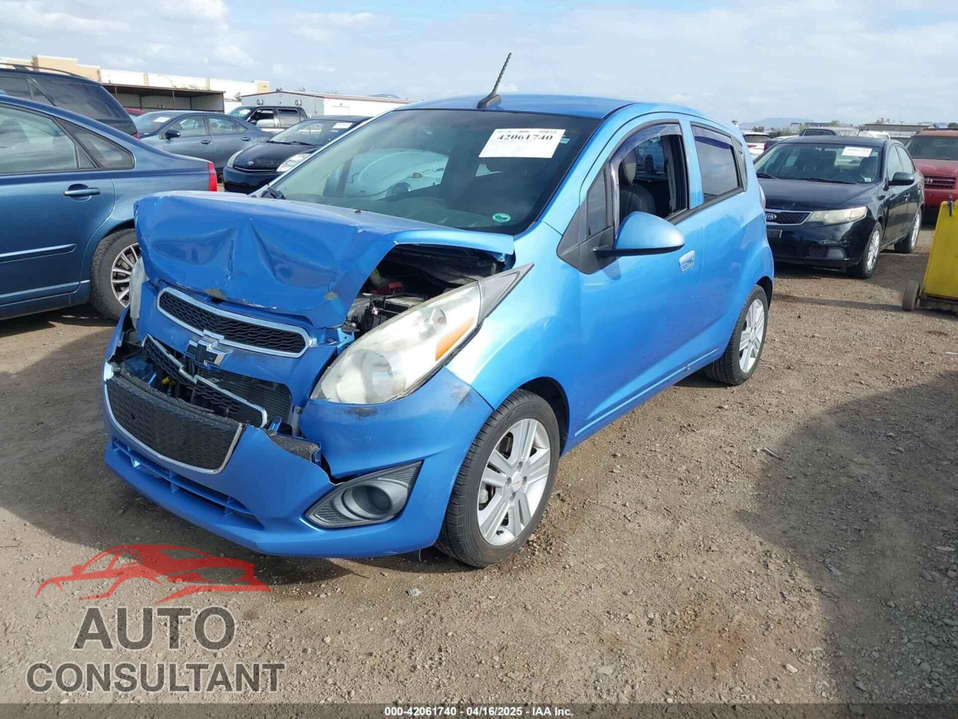 CHEVROLET SPARK 2013 - KL8CB6S90DC587156
