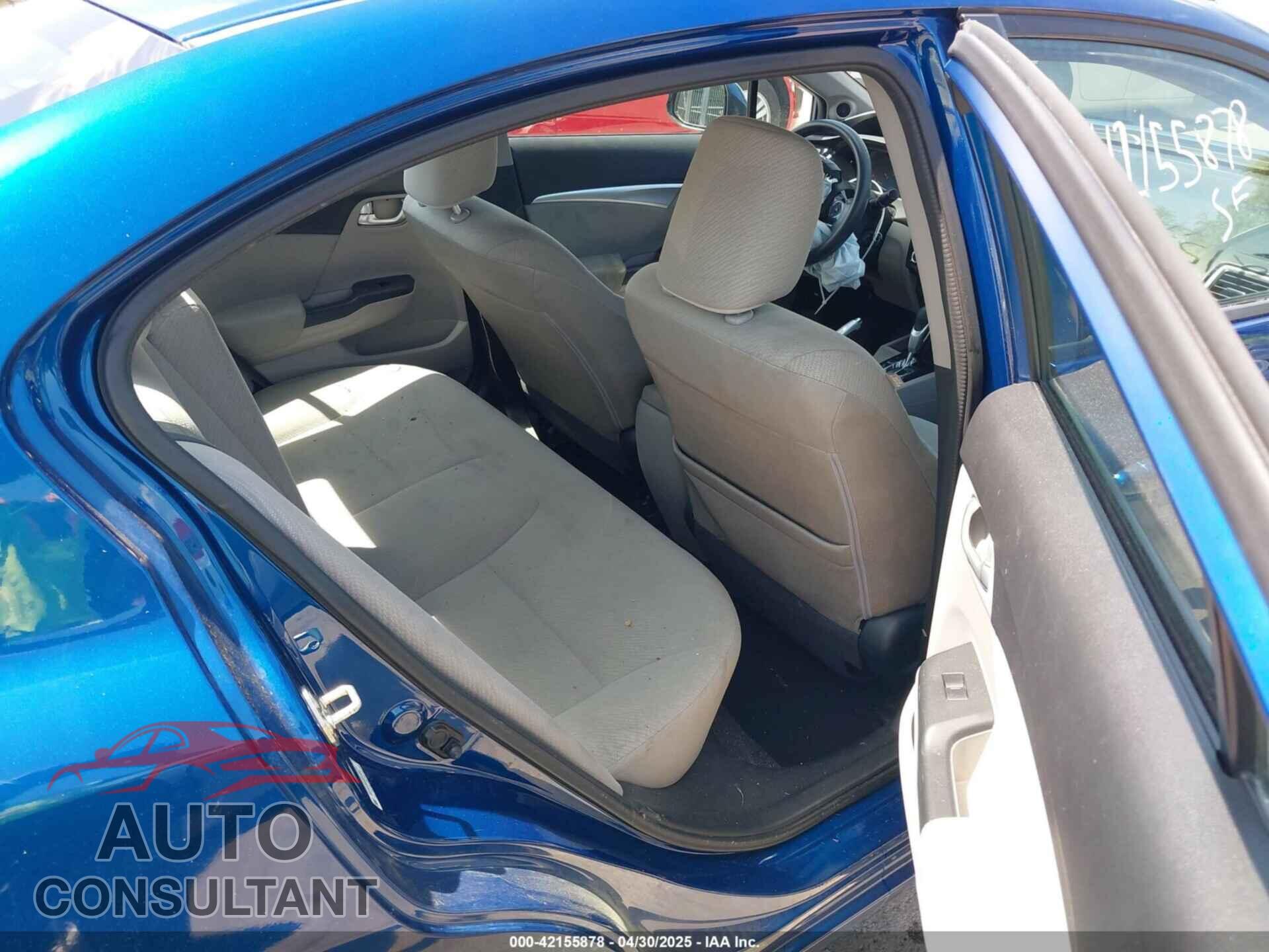 HONDA CIVIC 2013 - 19XFB2F86DE201699