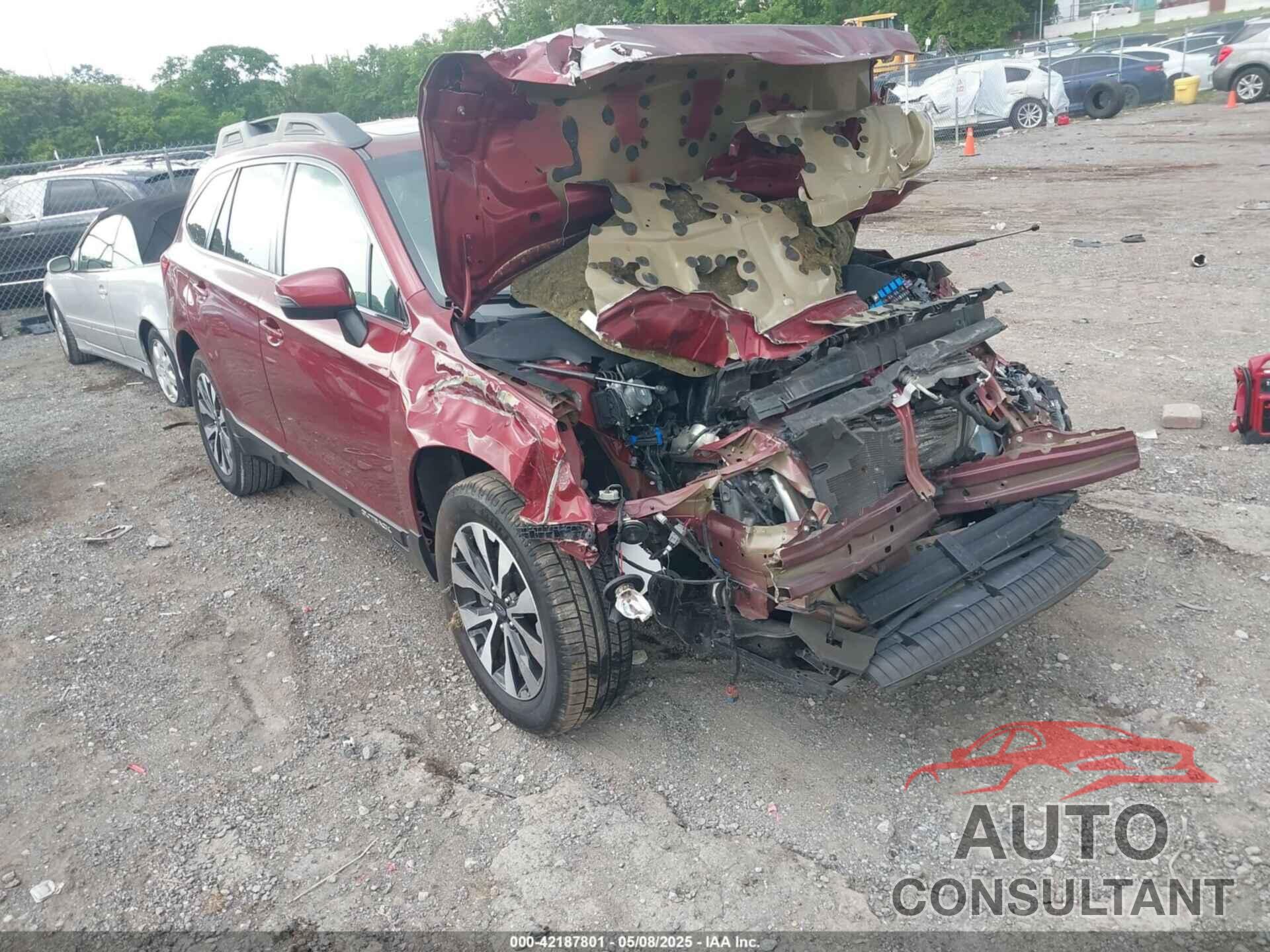 SUBARU OUTBACK 2017 - 4S4BSAKCXH3422573