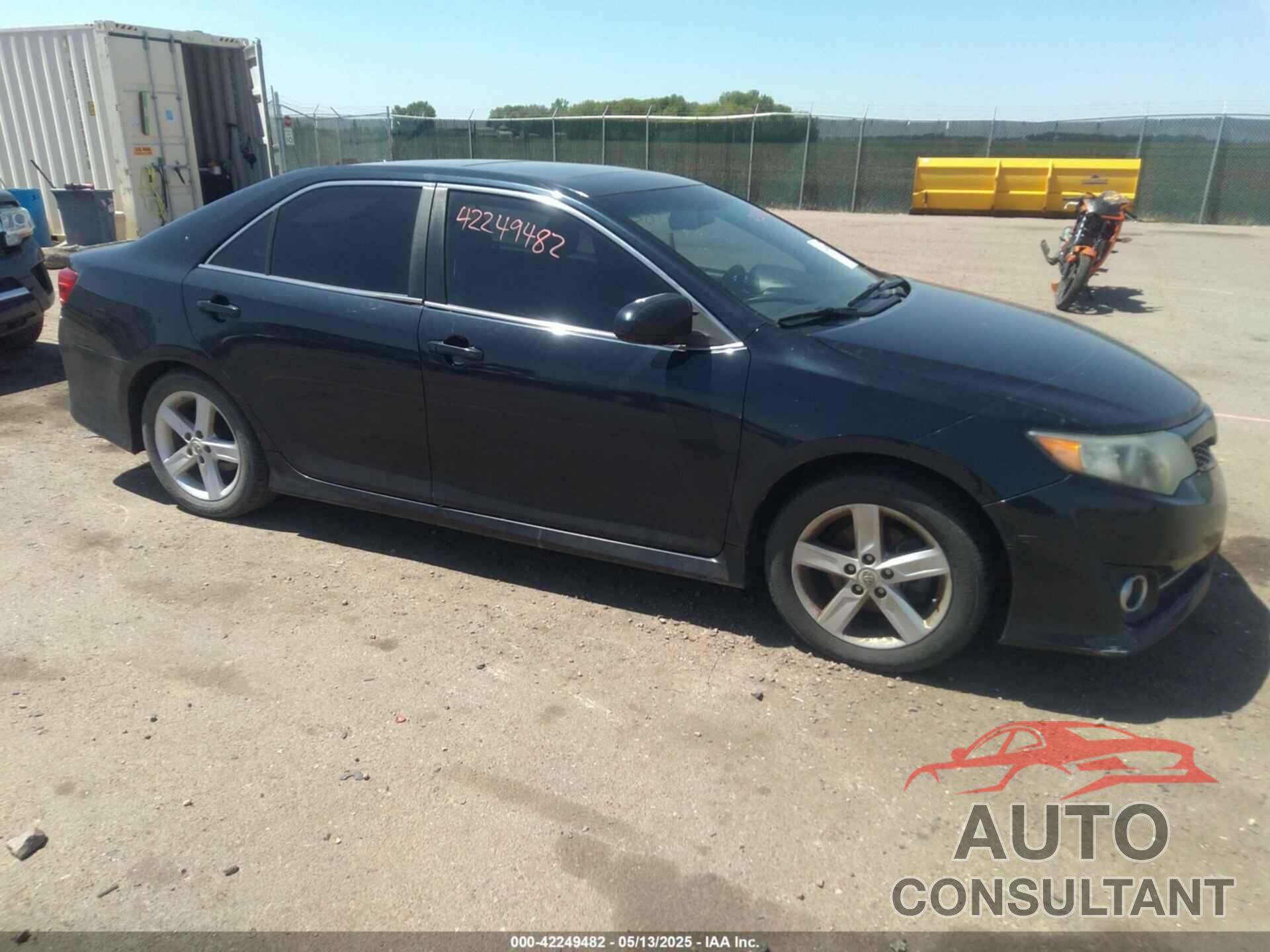 TOYOTA CAMRY 2012 - 4T1BF1FKXCU599763
