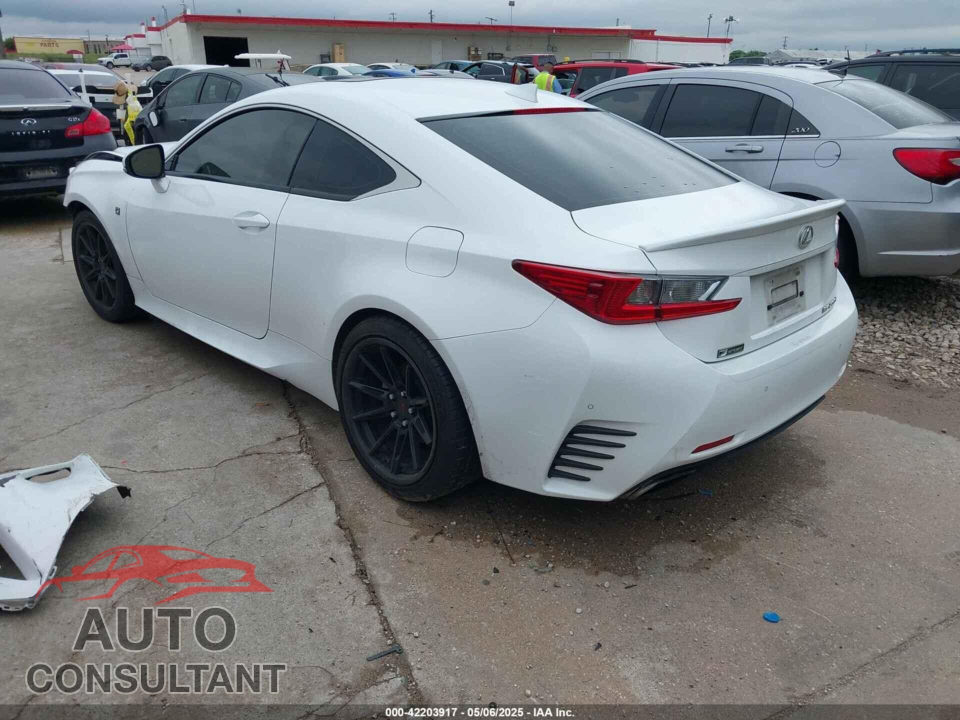 LEXUS RC 200T 2016 - JTHHA5BC2G5003062