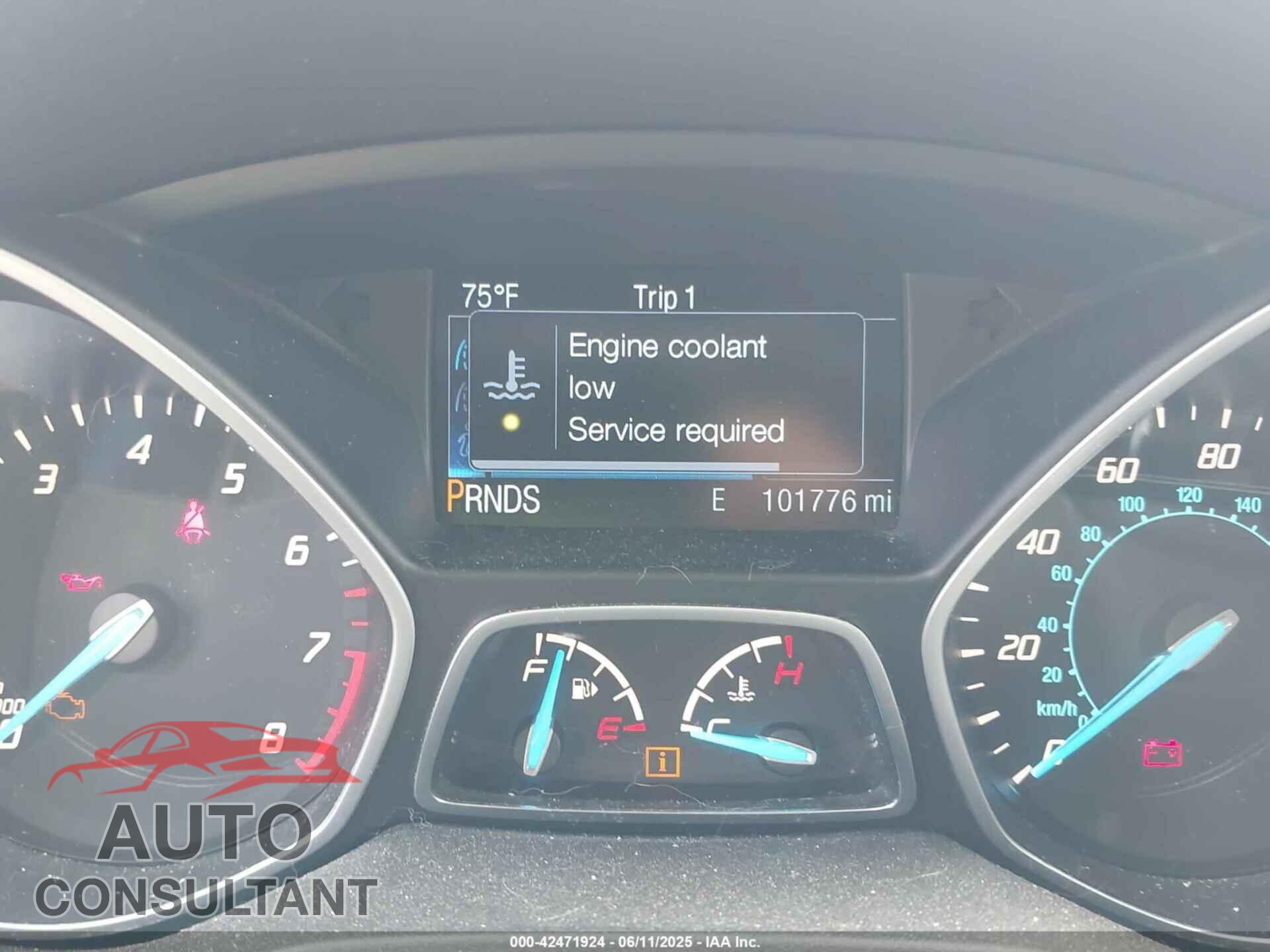 FORD ESCAPE 2014 - 1FMCU0GX5EUC51063
