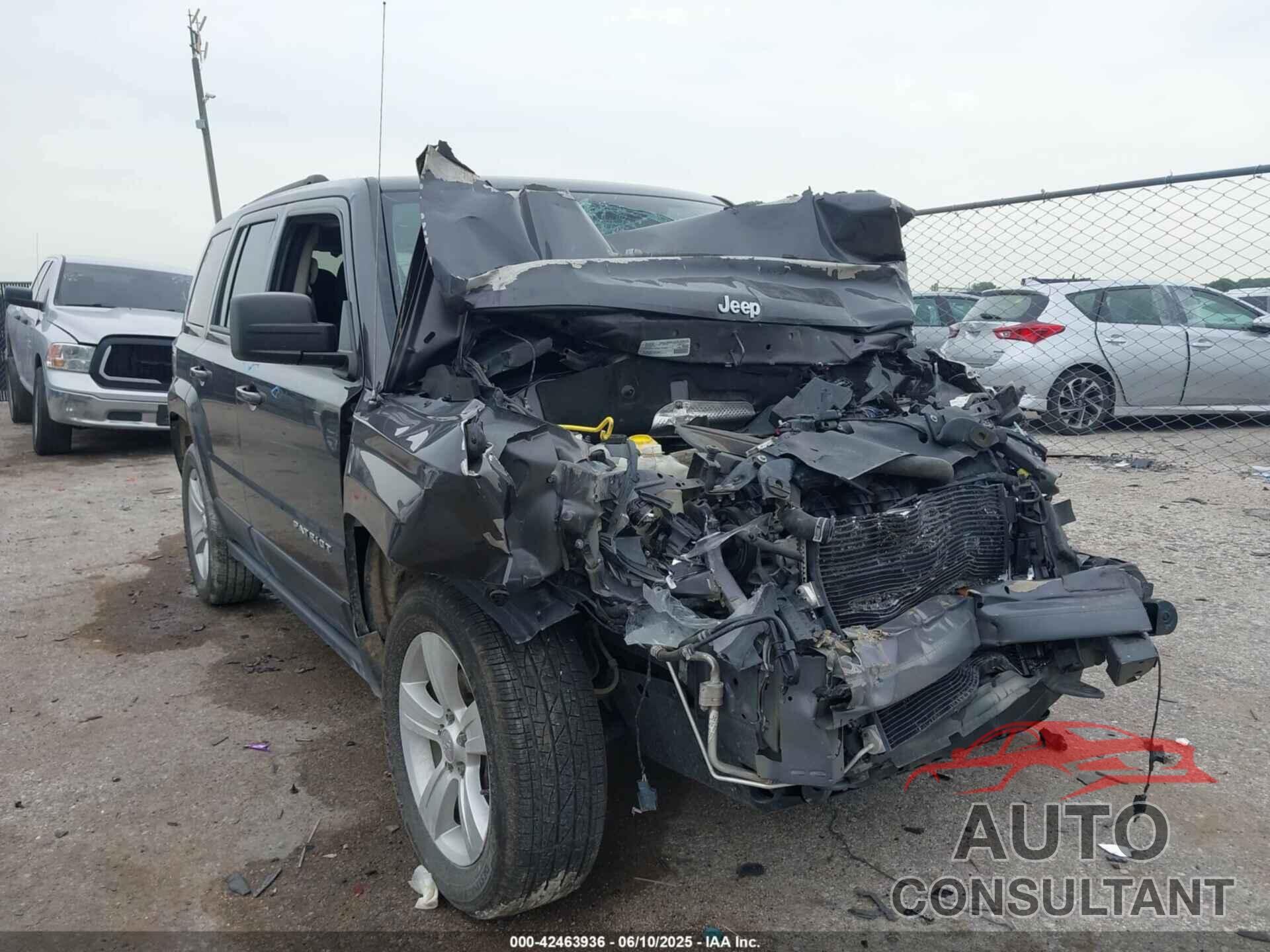 JEEP PATRIOT 2017 - 1C4NJRFBXHD113930