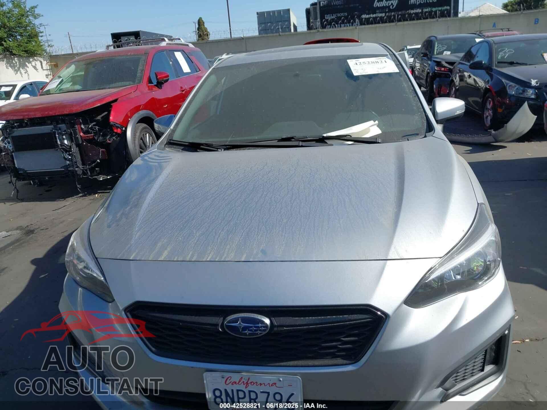 SUBARU IMPREZA 2019 - 4S3GTAM62K3731475