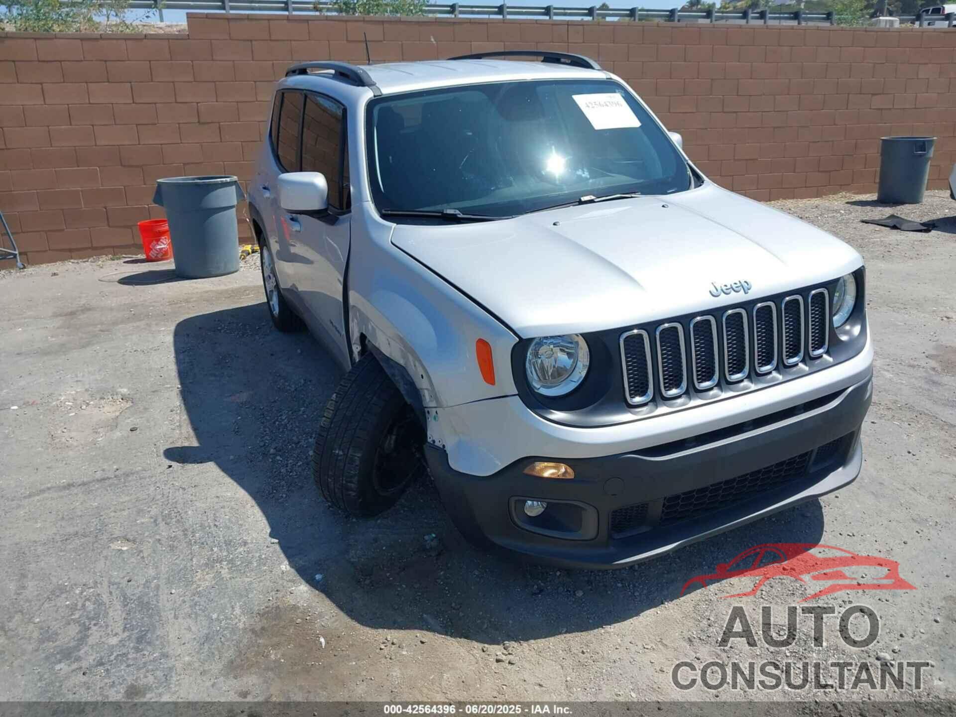 JEEP RENEGADE 2018 - ZACCJABB2JPJ19661