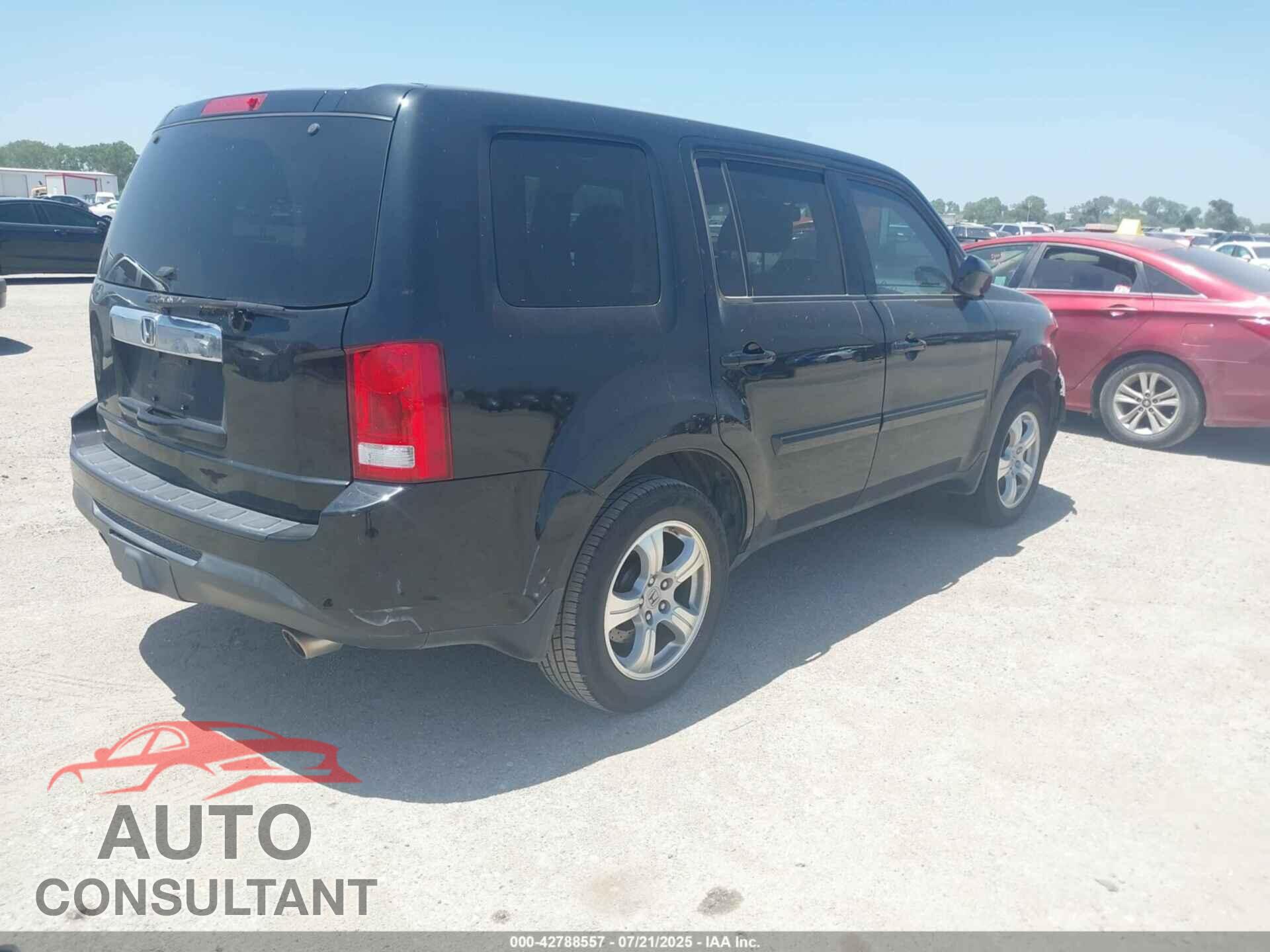 HONDA PILOT 2013 - 5FNYF3H7XDB021353