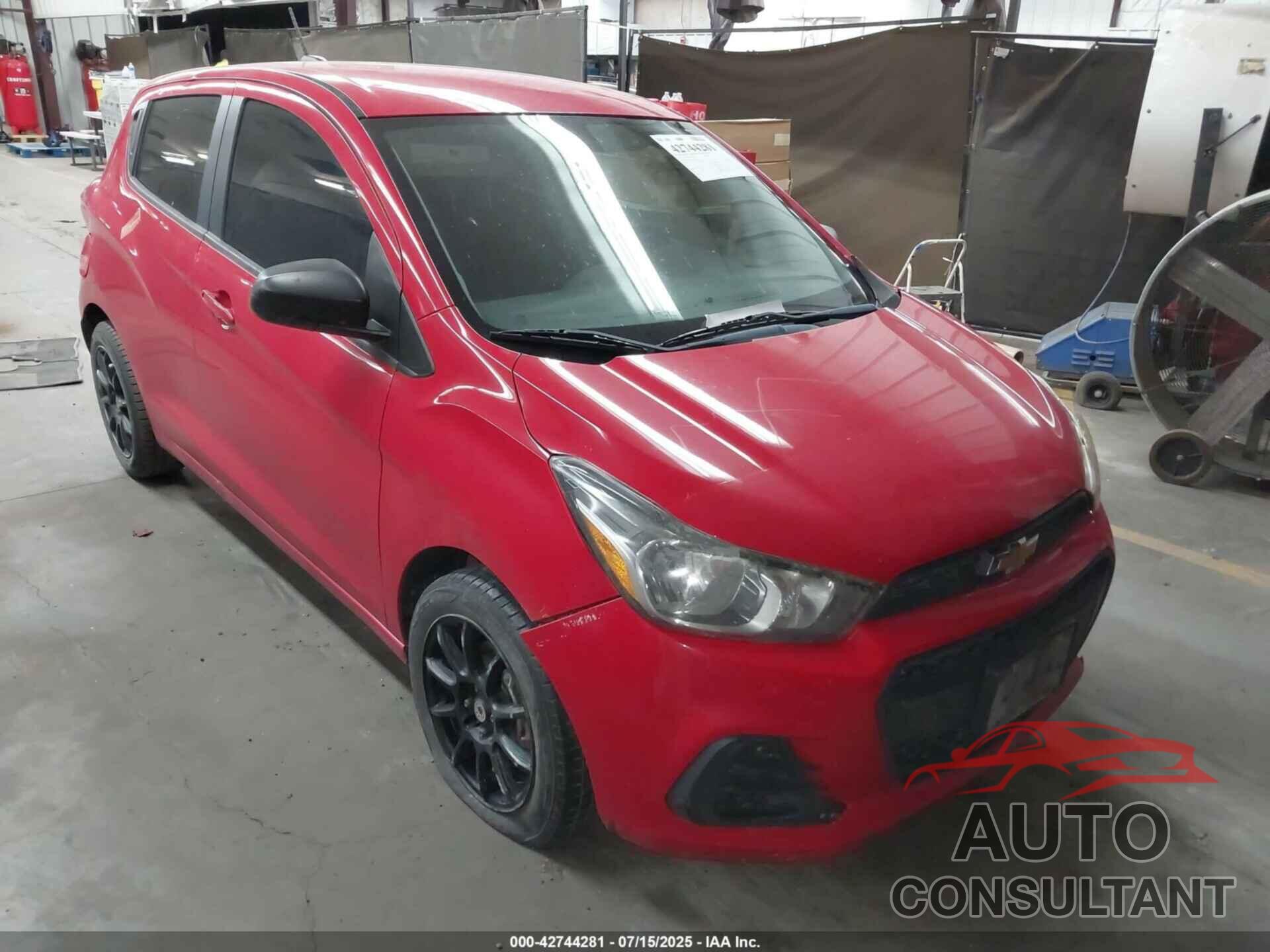 CHEVROLET SPARK 2017 - KL8CA6SA1HC751520