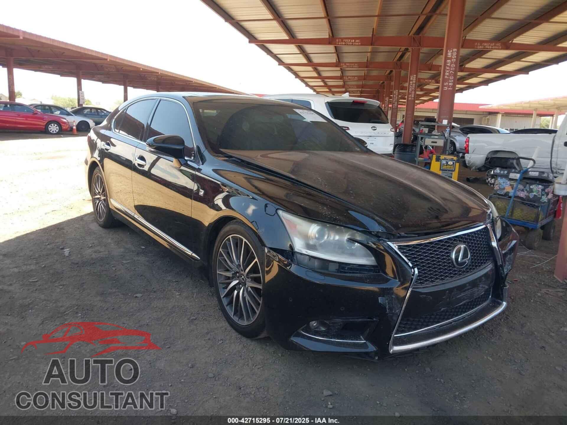LEXUS LS 460 2013 - JTHBL5EF2D5122134