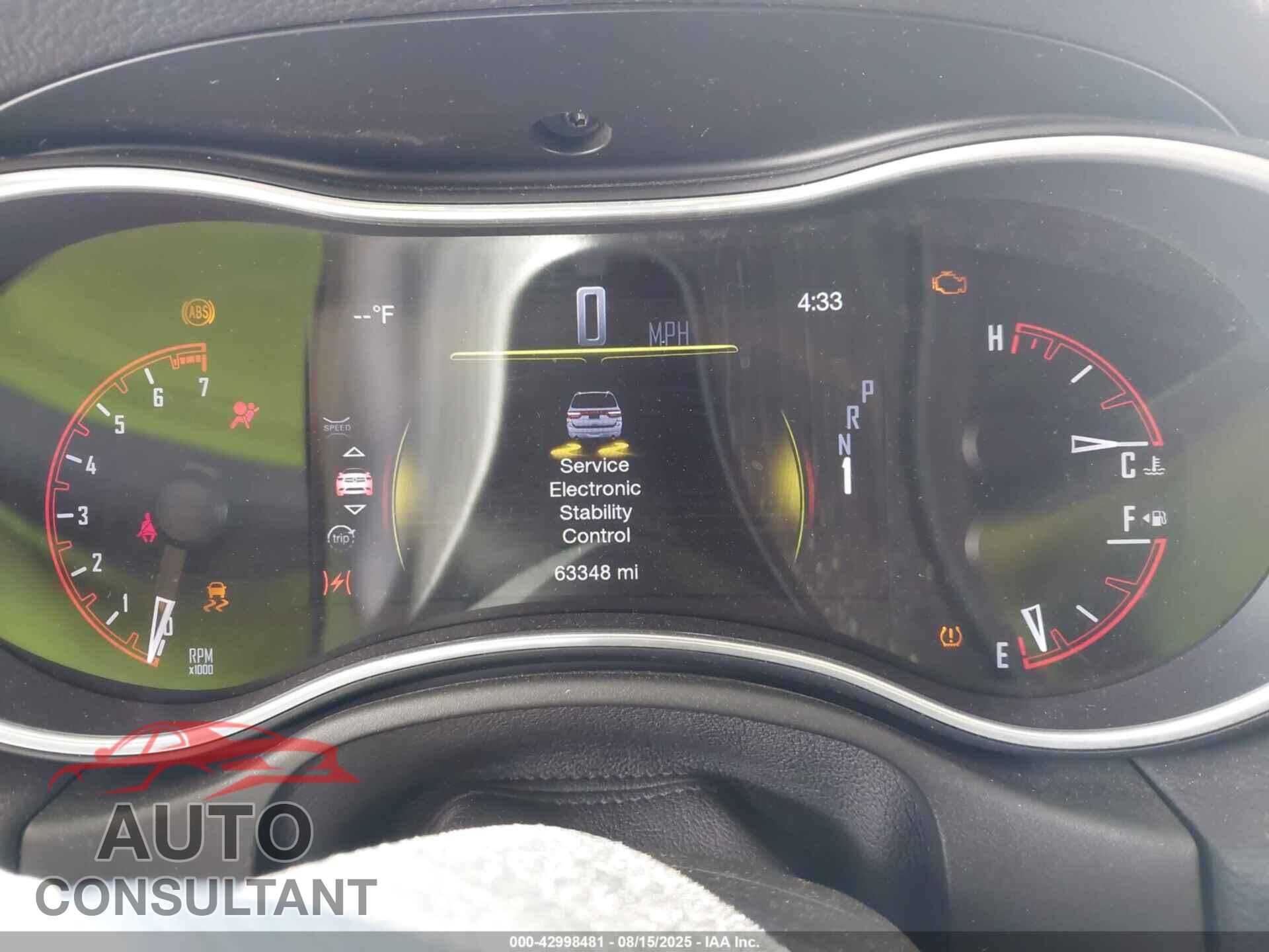 DODGE DURANGO 2020 - 1C4RDHAG0LC166205