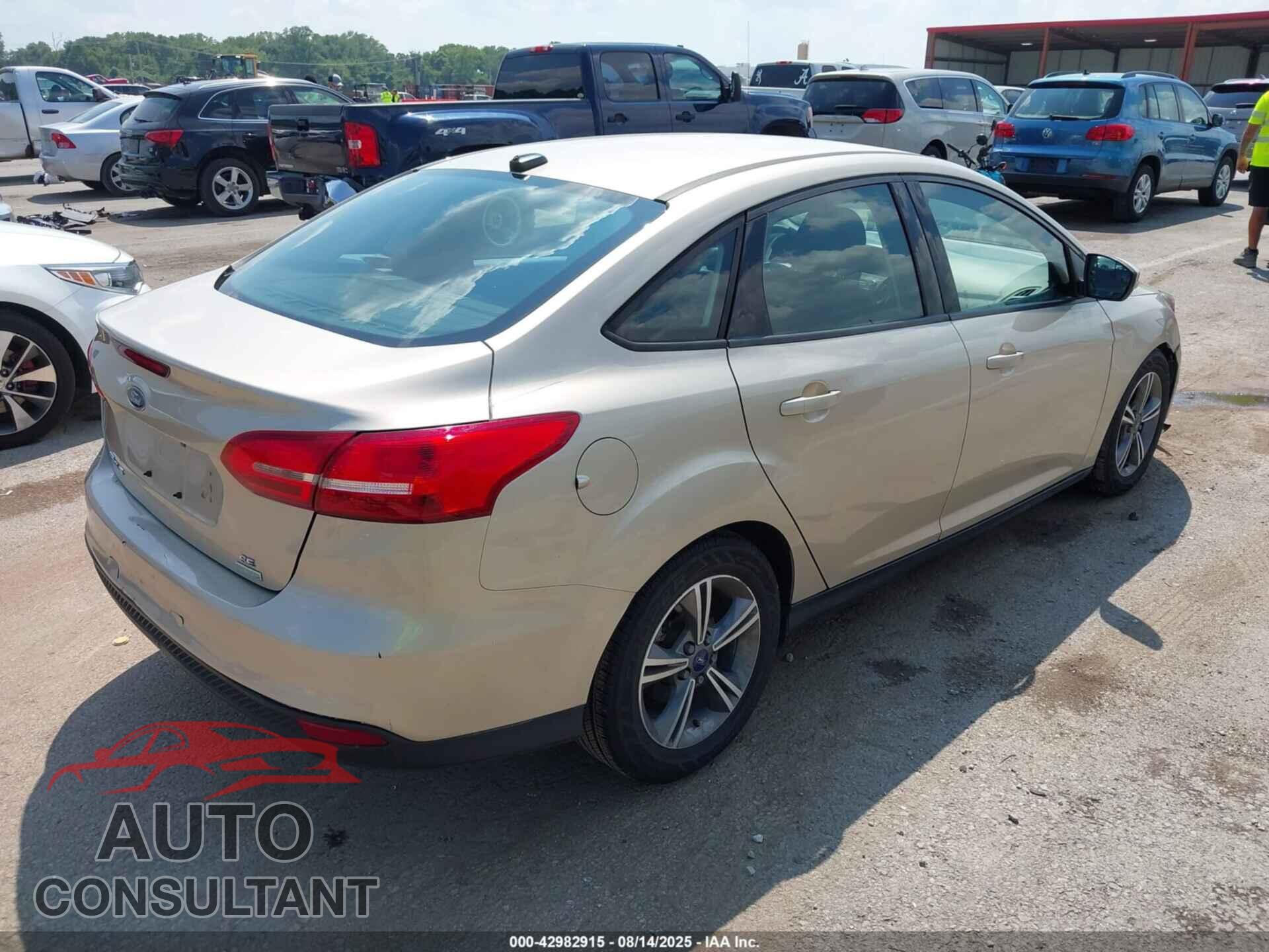 FORD FOCUS 2017 - 1FADP3FE1HL292873