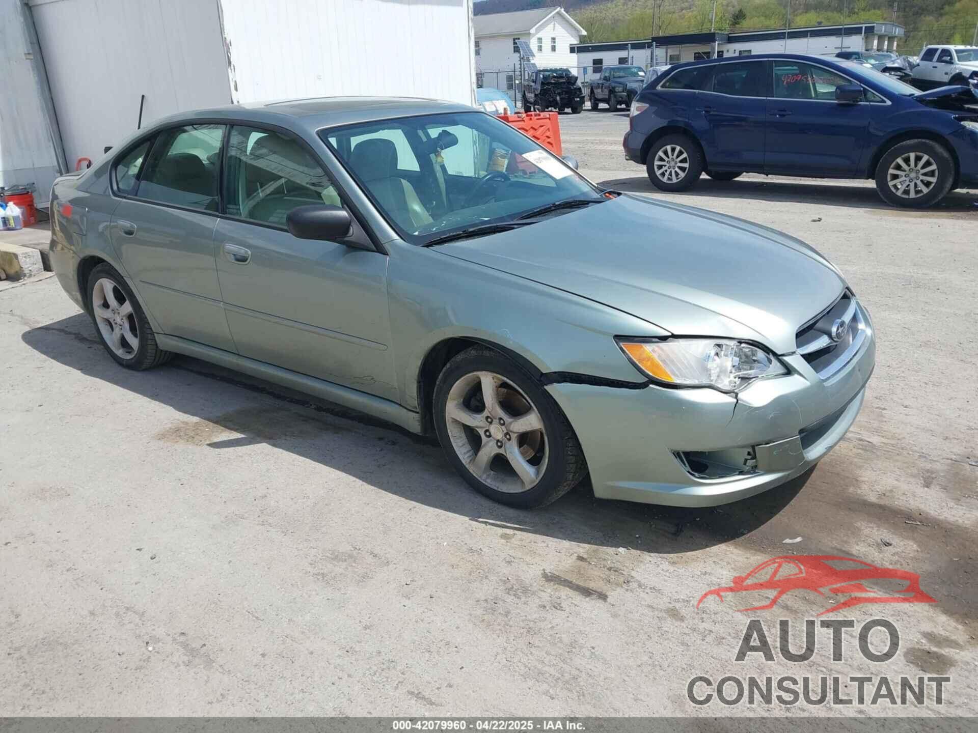 SUBARU LEGACY 2009 - 4S3BL616897225289