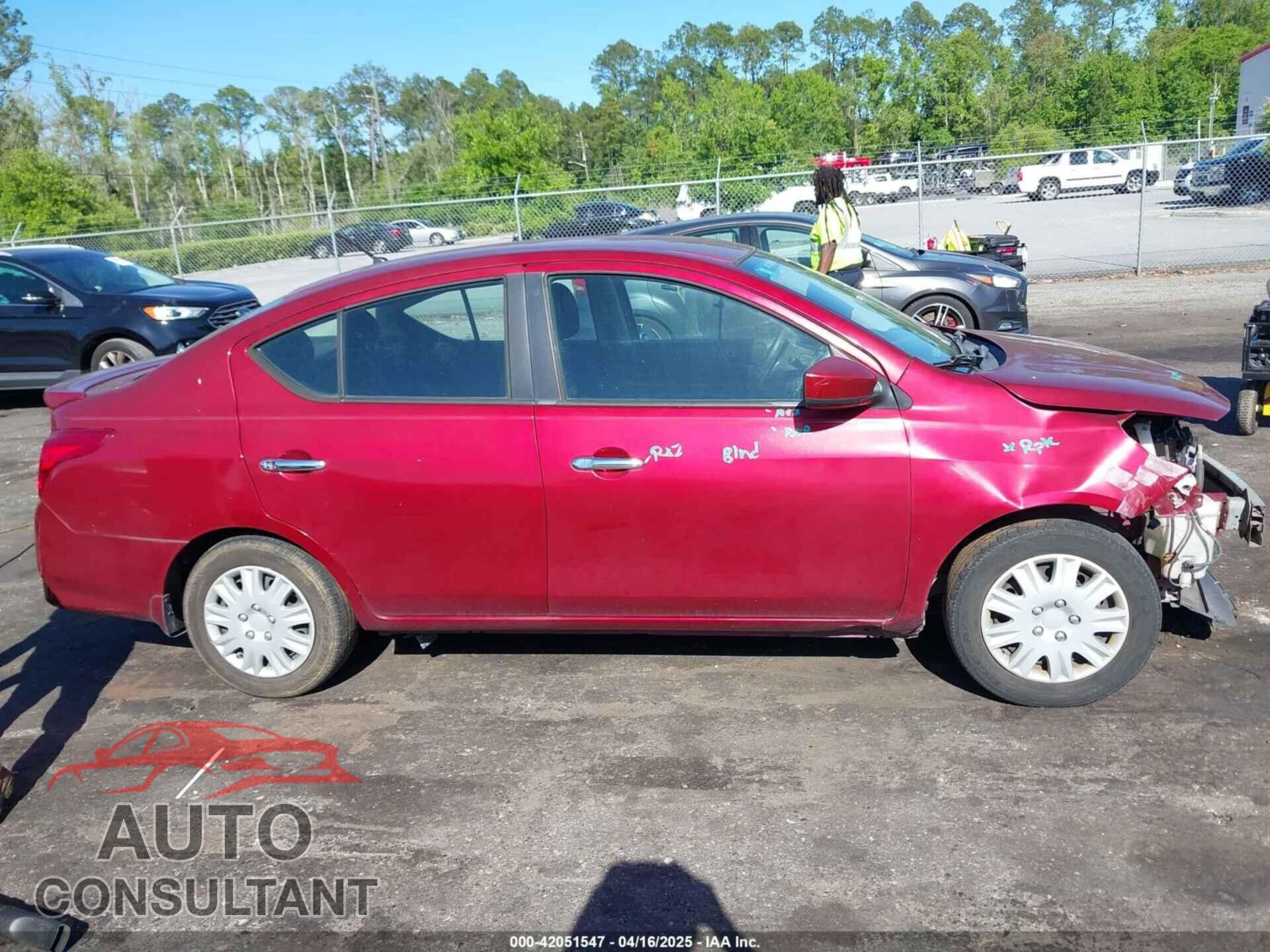 NISSAN VERSA 2016 - 3N1CN7AP5GL848295