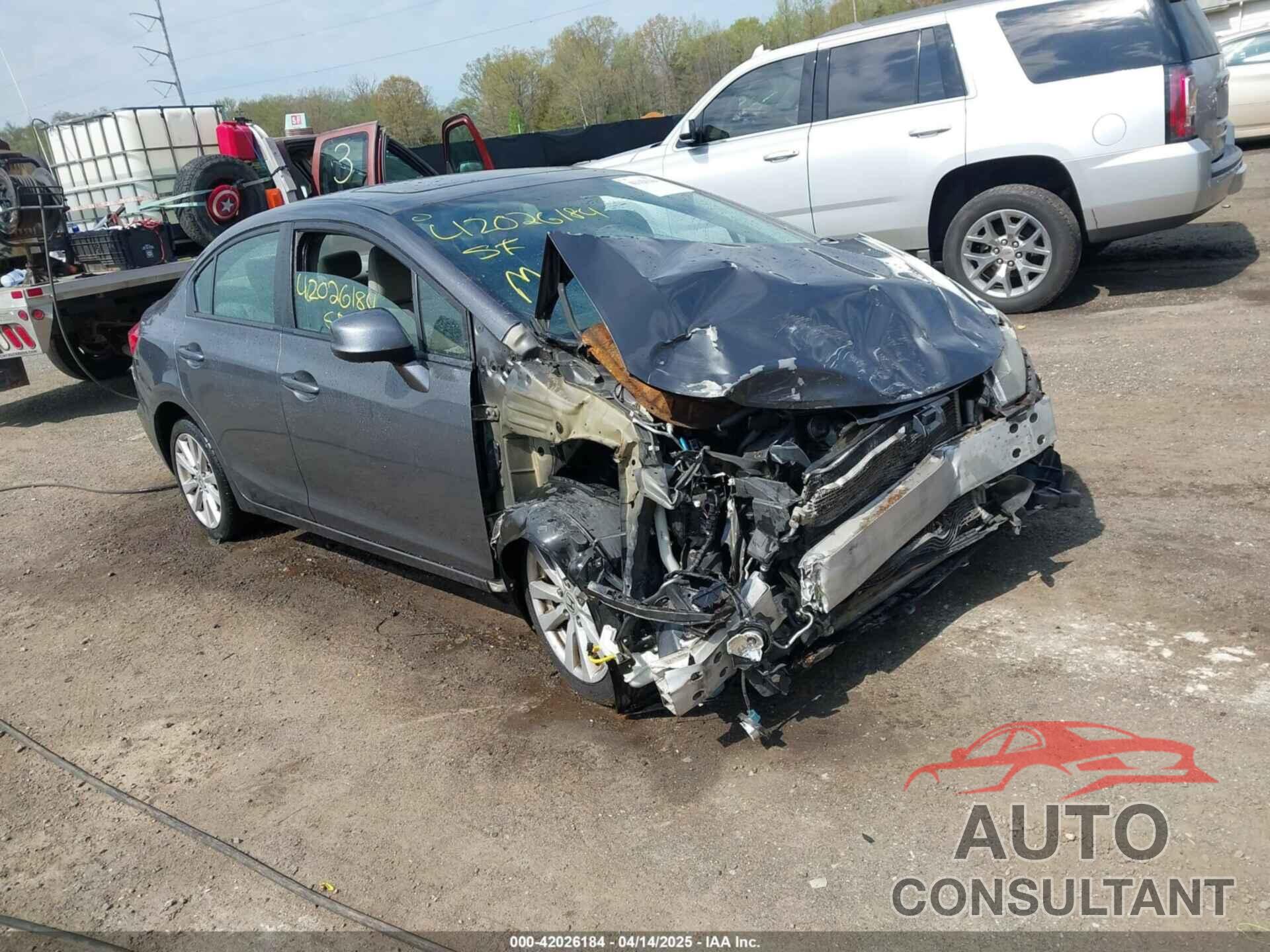 HONDA CIVIC 2012 - 2HGFB2F89CH529994