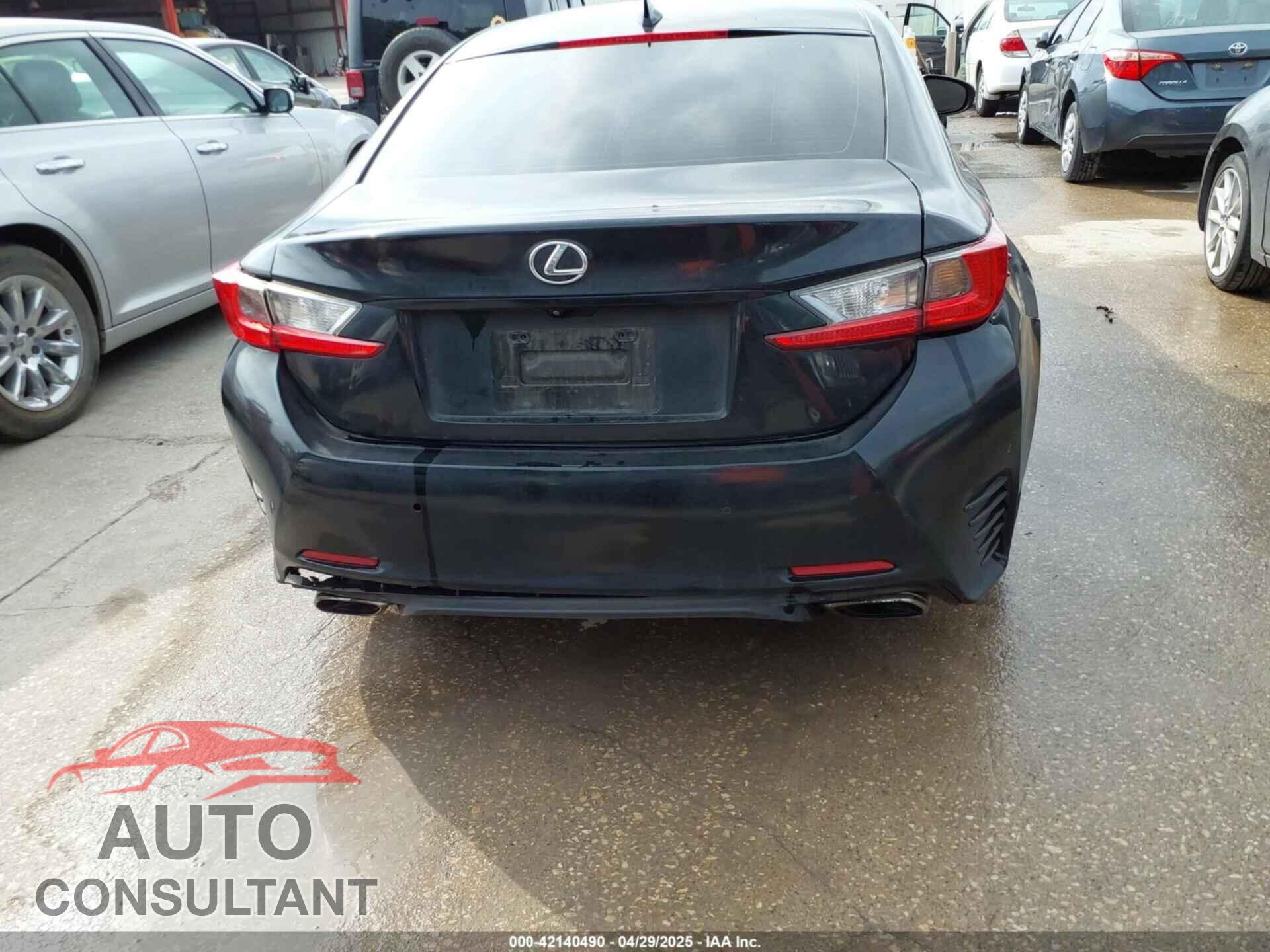 LEXUS RC 350 2017 - JTHHE5BC8H5017554