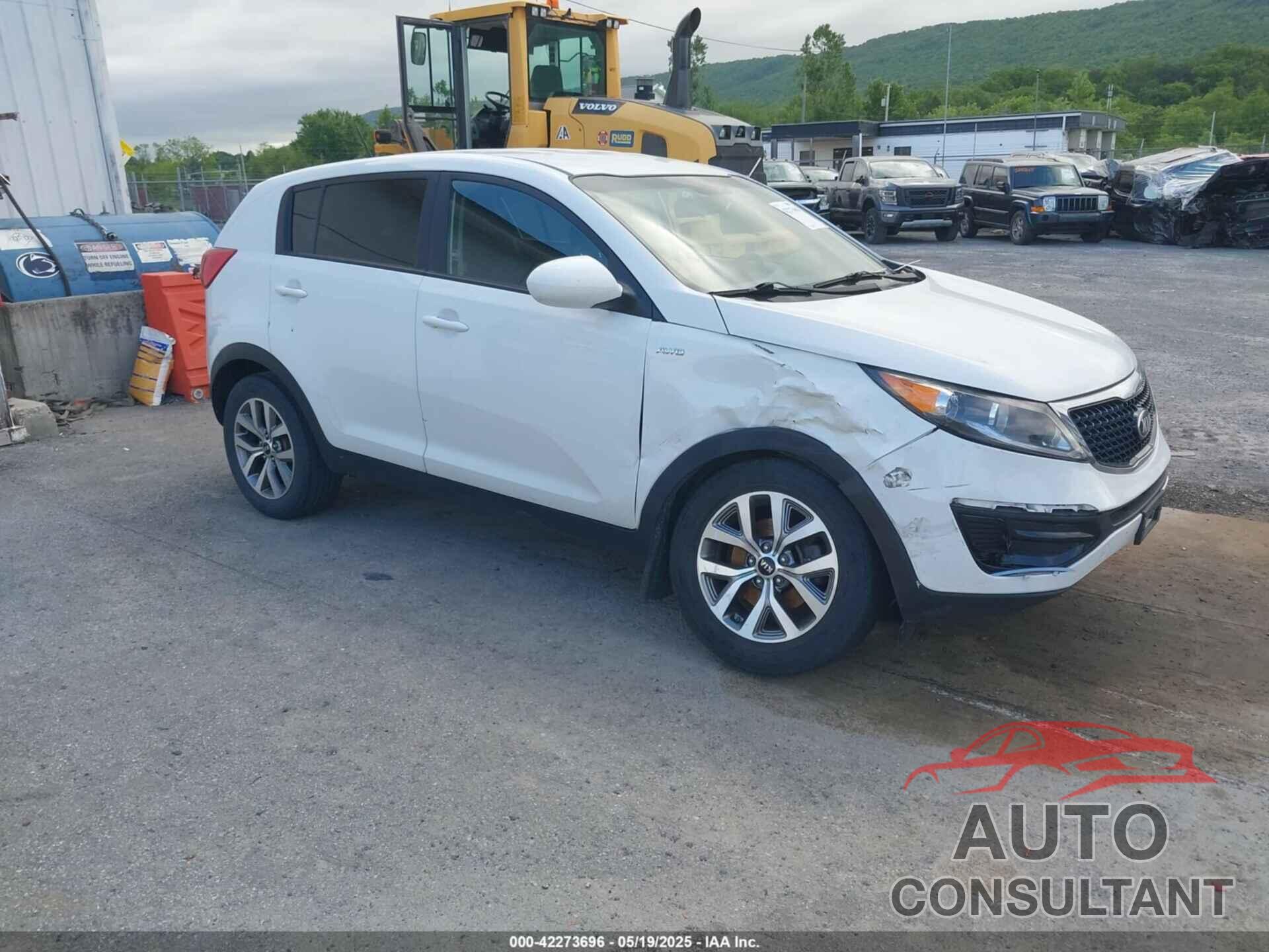 KIA SPORTAGE 2016 - KNDPBCAC3G7811098