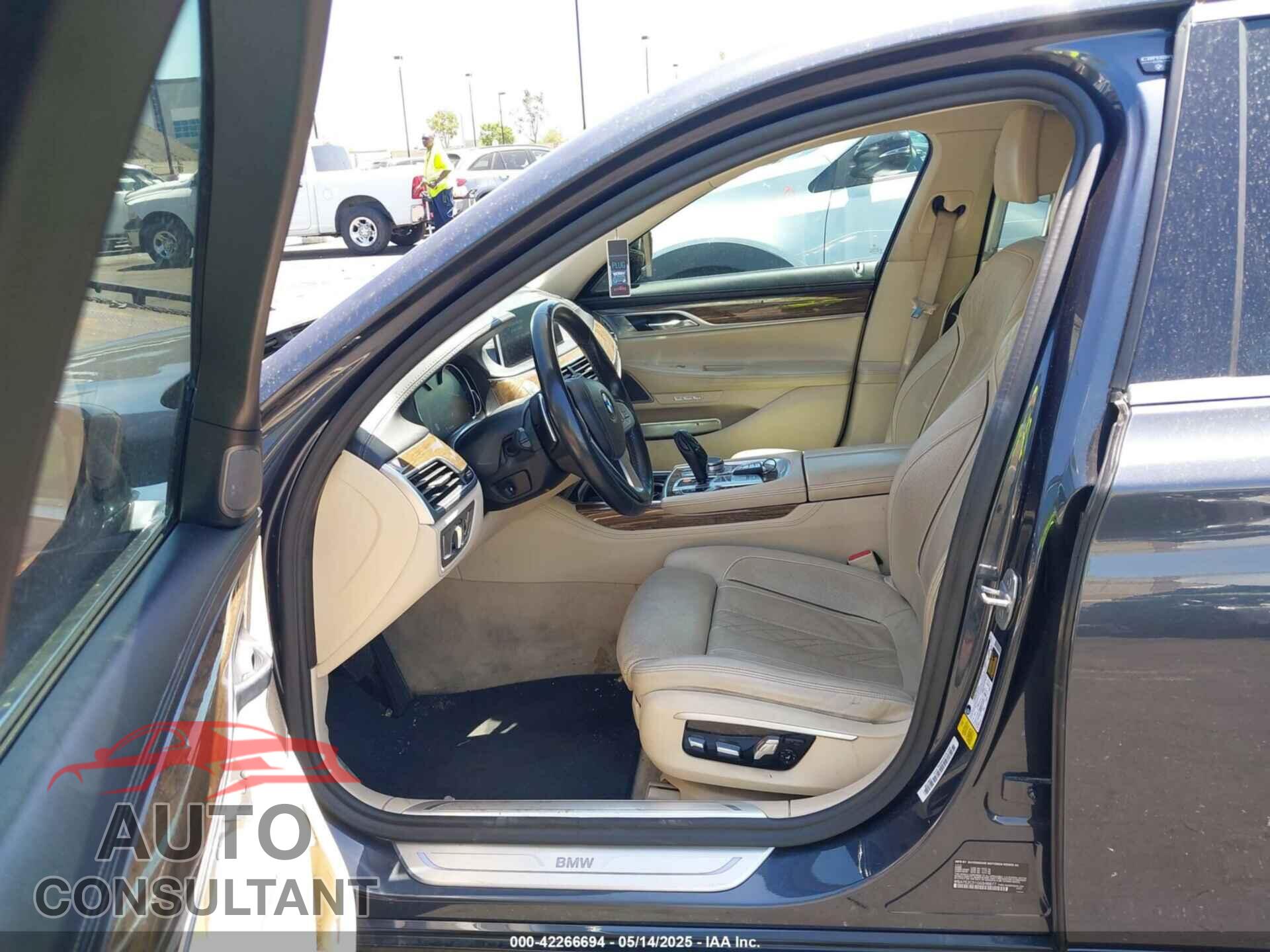 BMW 740I 2016 - WBA7E2C51GG546677