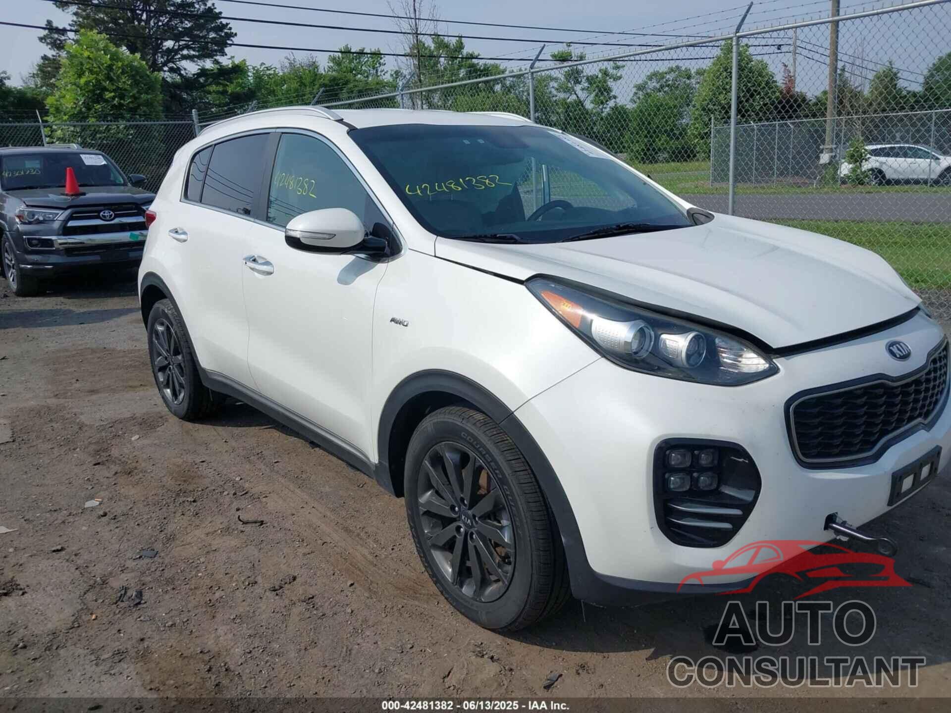 KIA SPORTAGE 2019 - KNDPNCAC8K7607641