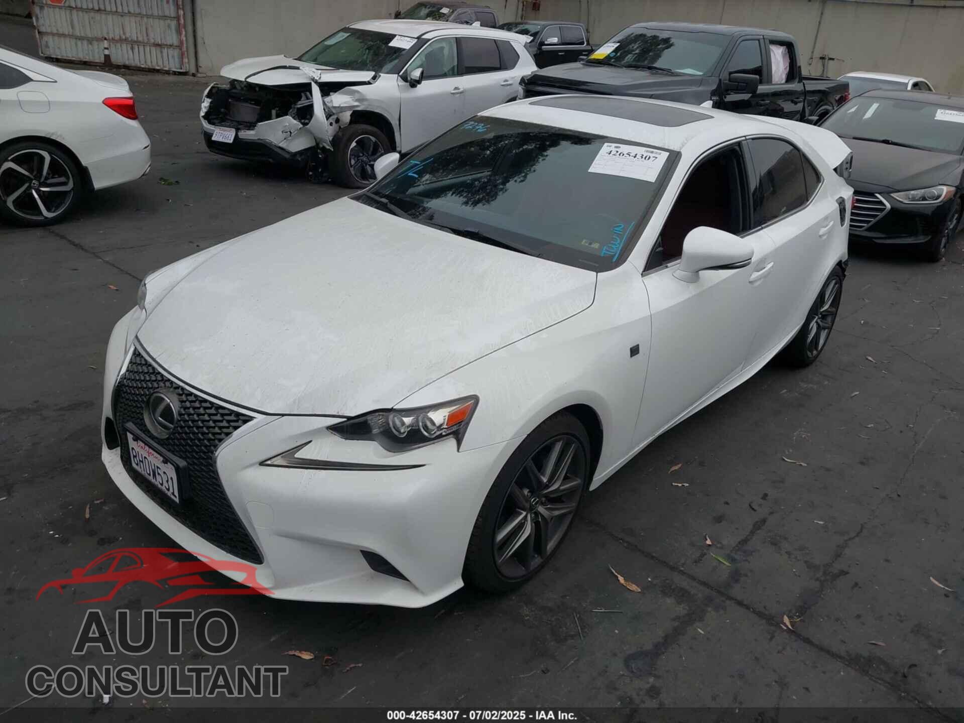 LEXUS IS 250 2015 - JTHBF1D24F5071902