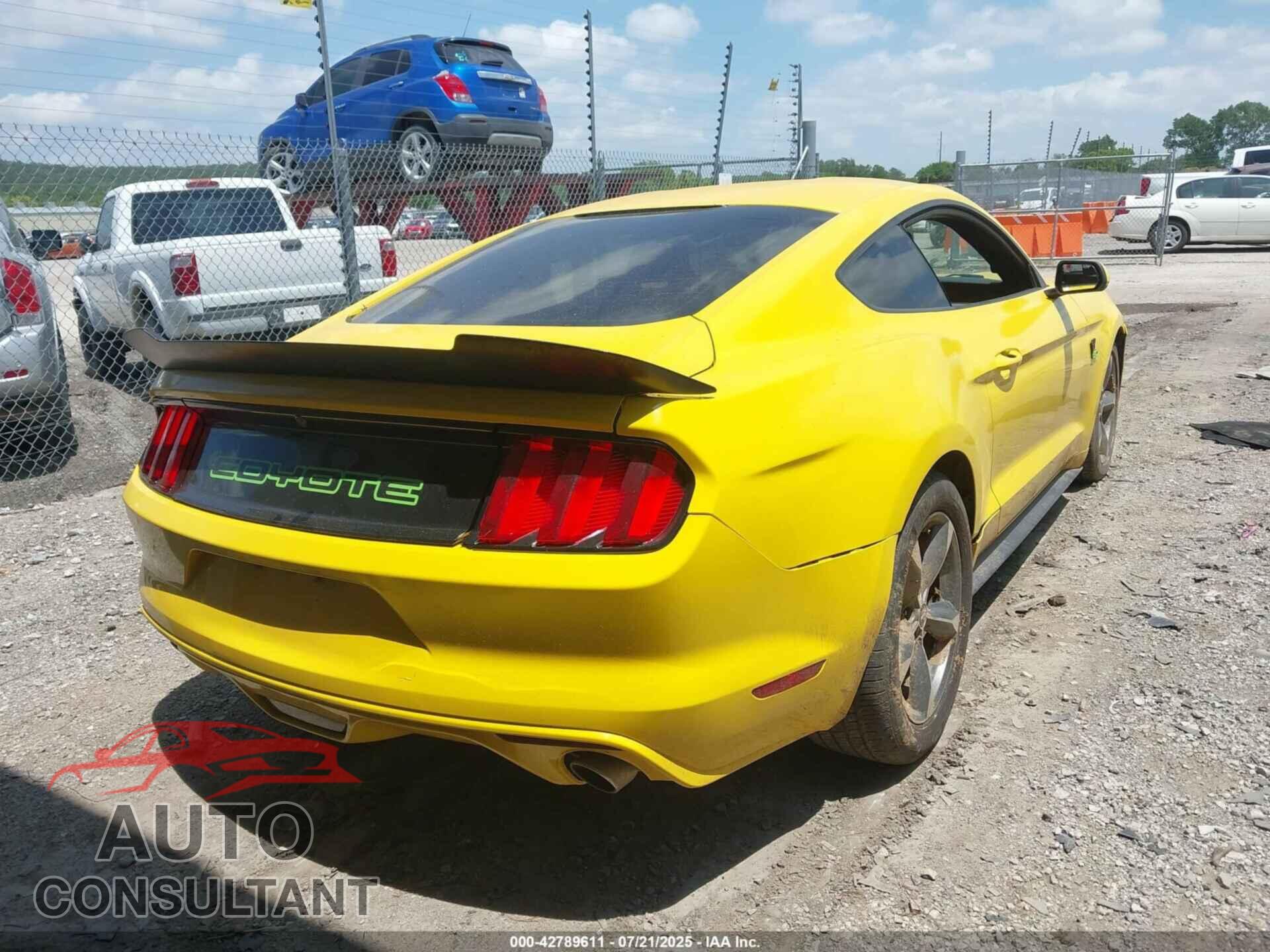 FORD MUSTANG 2017 - 1FA6P8CF1H5275448