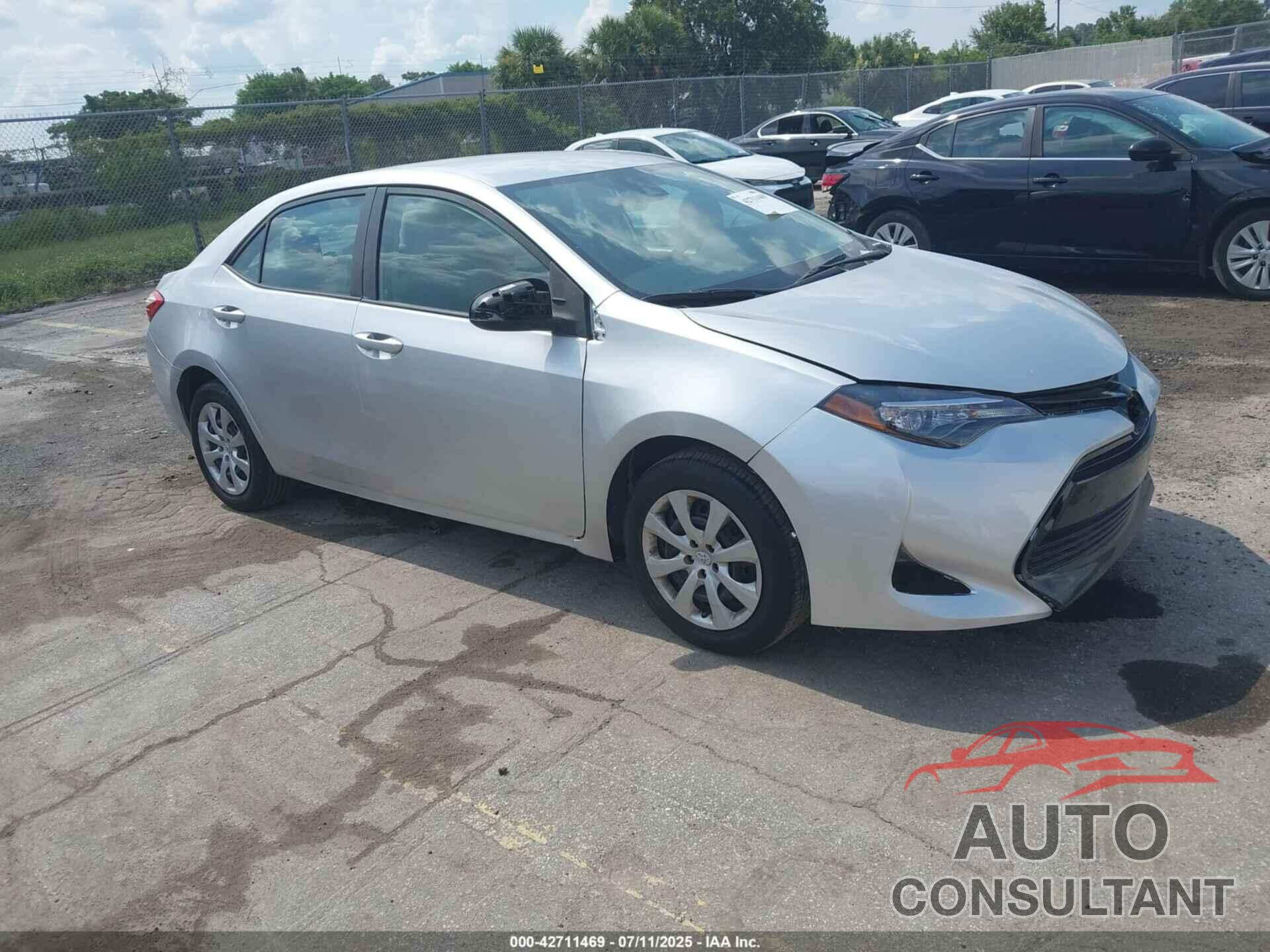 TOYOTA COROLLA 2019 - 5YFBURHE4KP945236