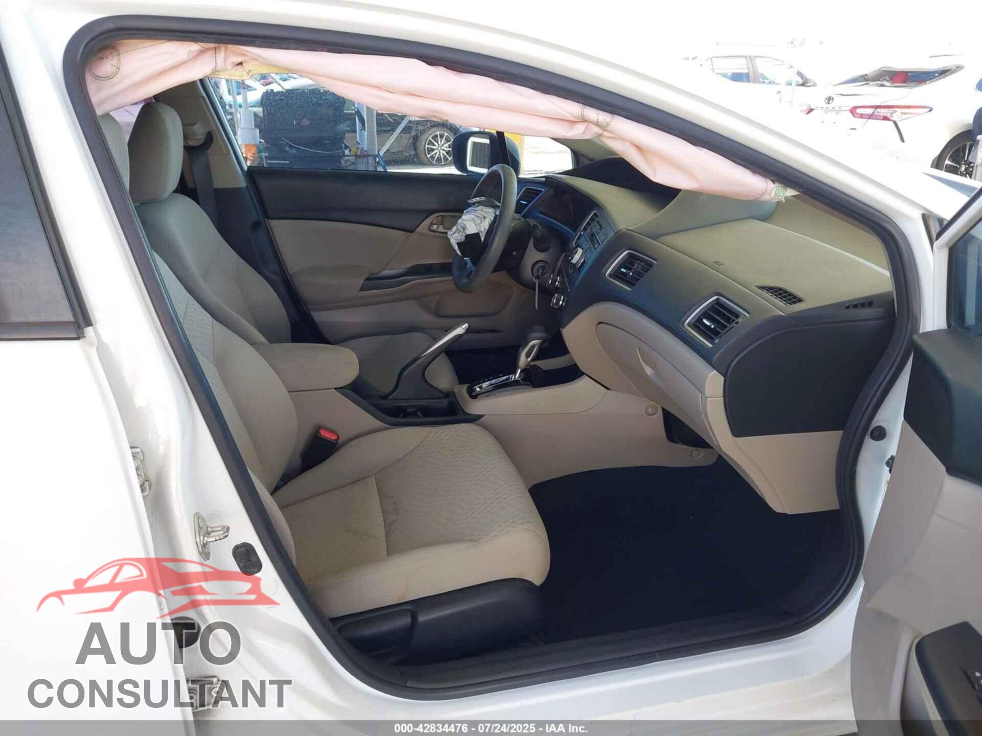 HONDA CIVIC 2014 - 2HGFB2F53EH528526