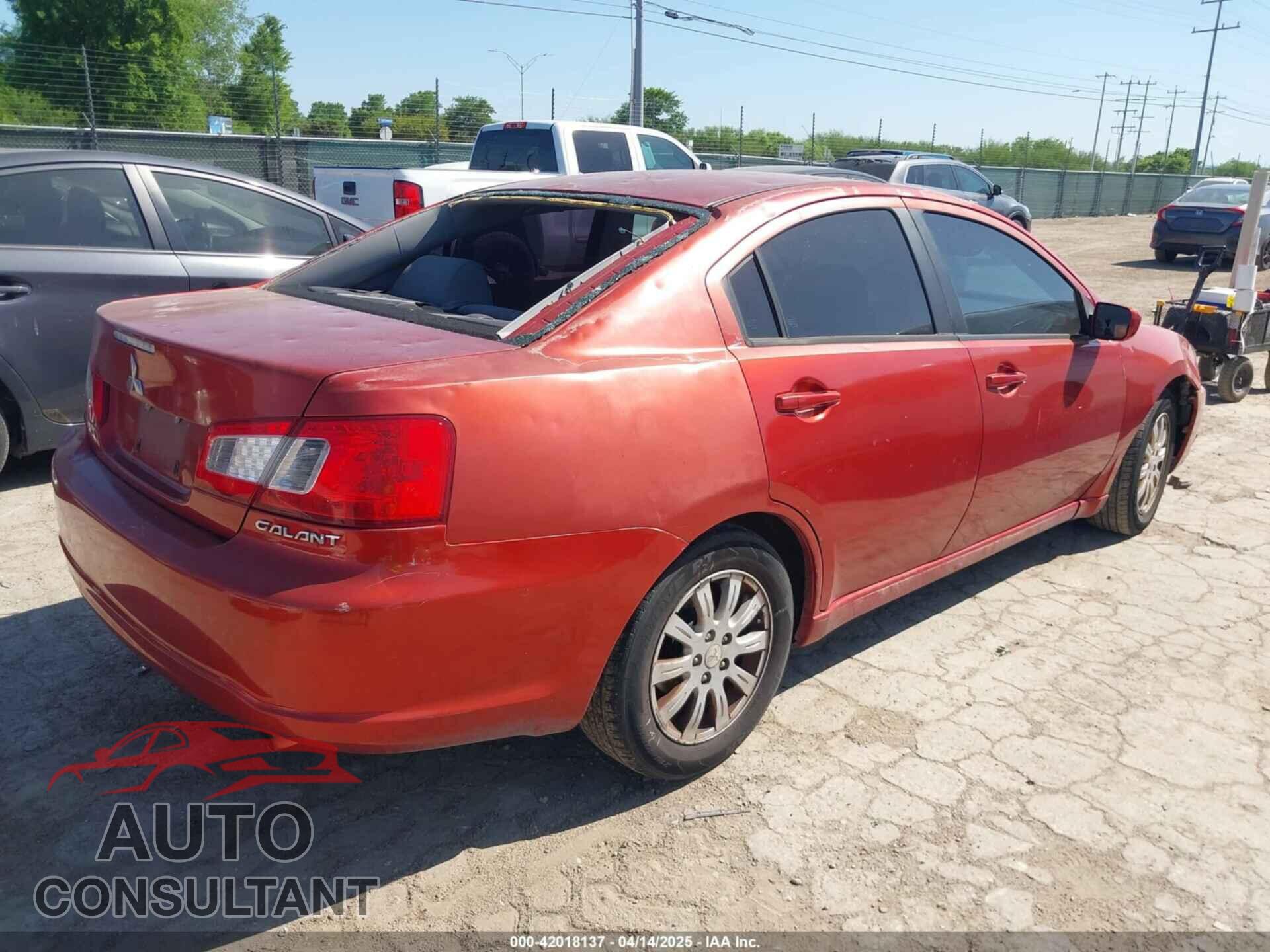 MITSUBISHI GALANT 2011 - 4A32B2FF0BE021086