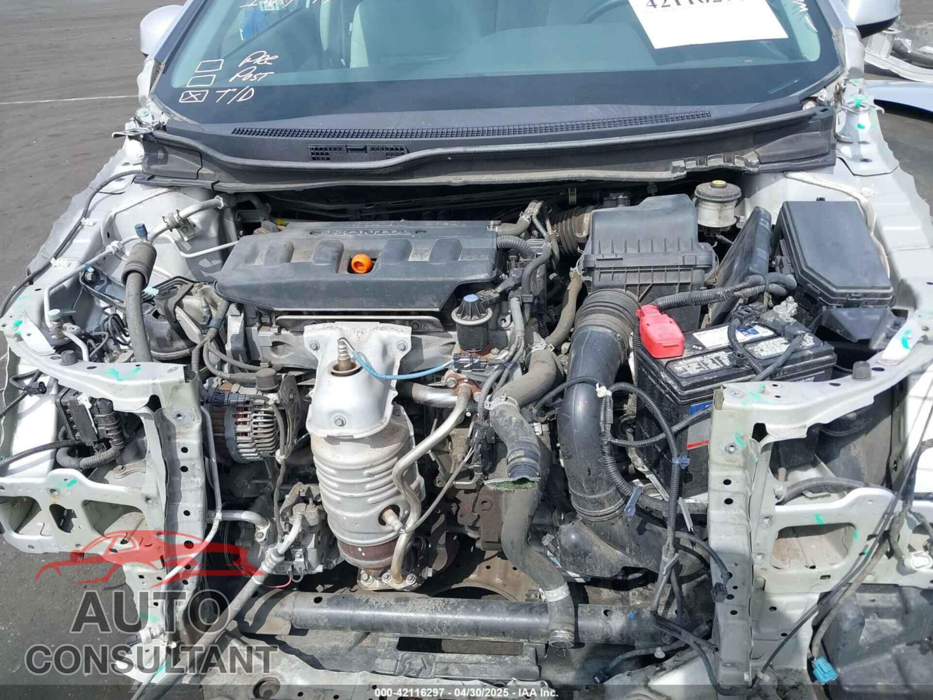 HONDA CIVIC 2012 - 19XFB2F57CE361417