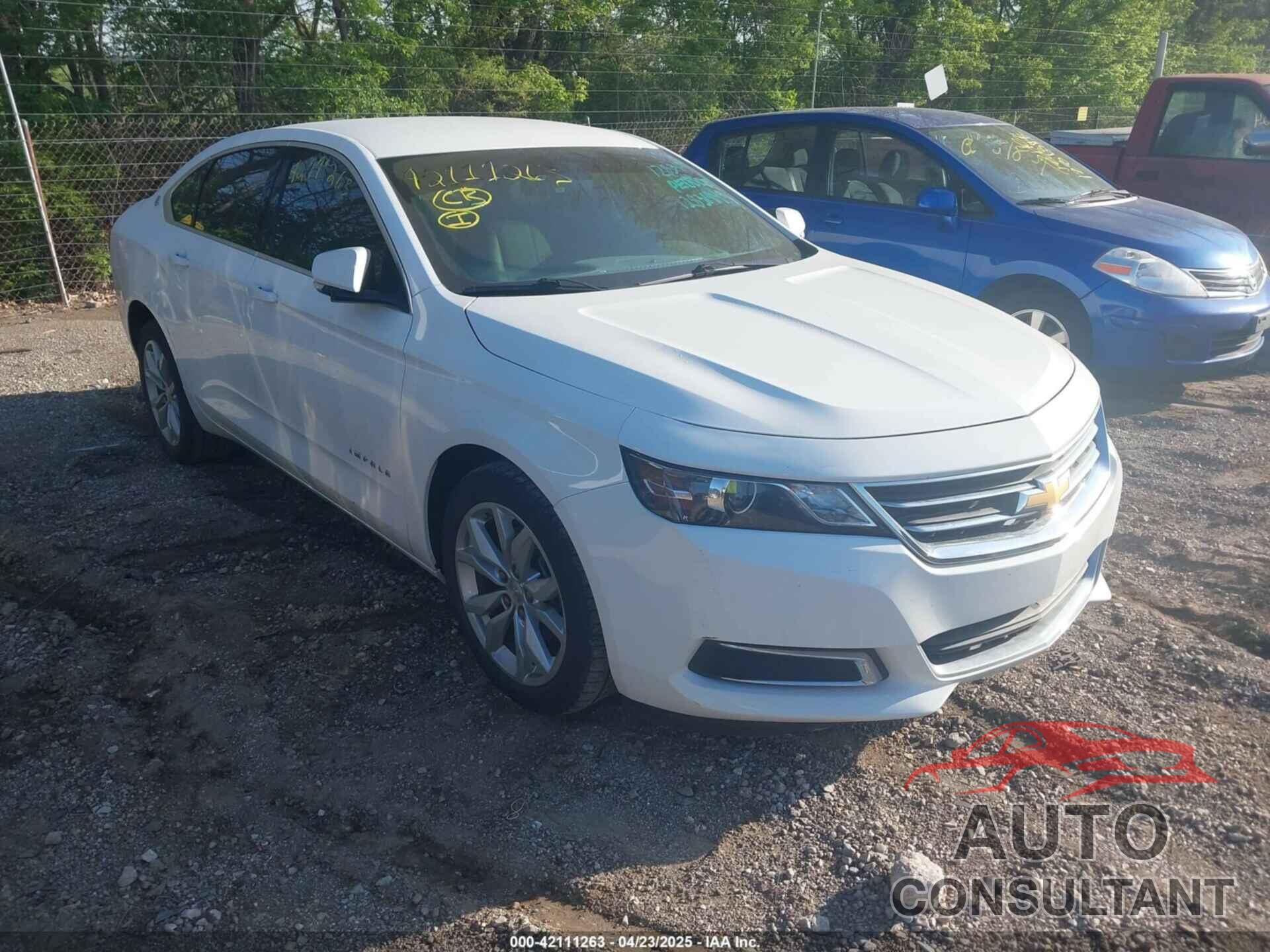 CHEVROLET IMPALA 2016 - 2G1115S30G9144355