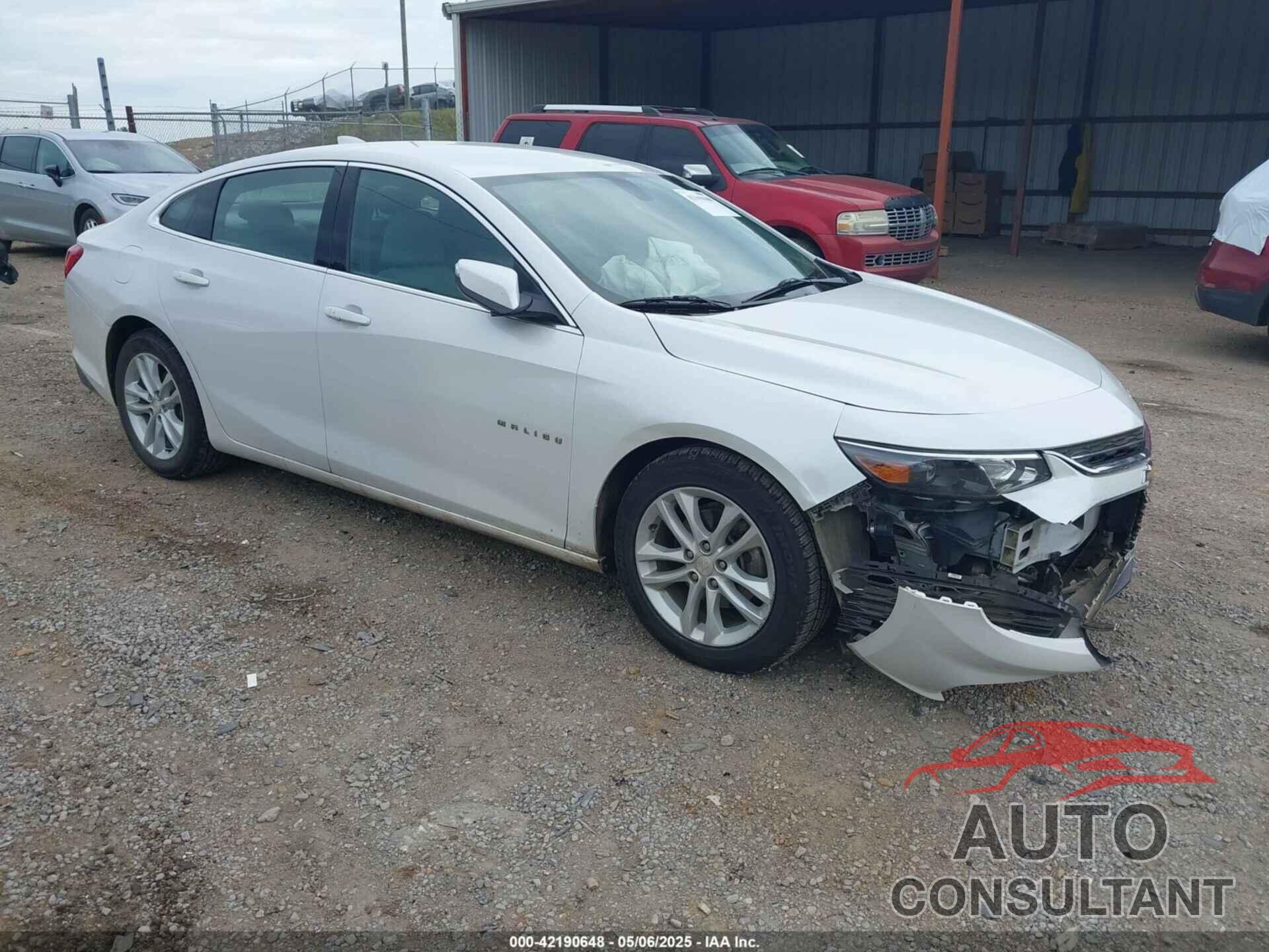 CHEVROLET MALIBU 2017 - 1G1ZE5STXHF122430