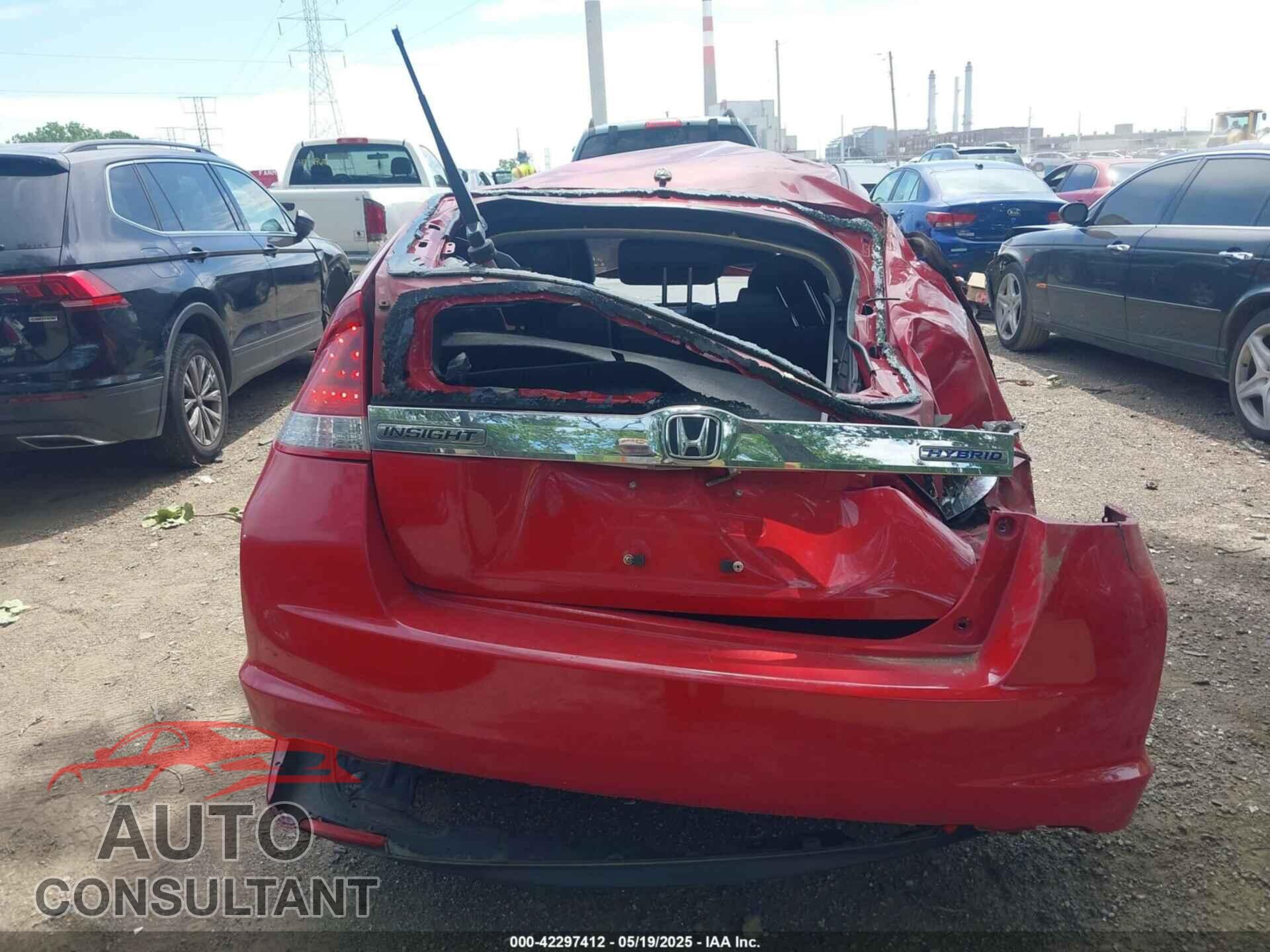HONDA INSIGHT 2012 - JHMZE2H55CS001589