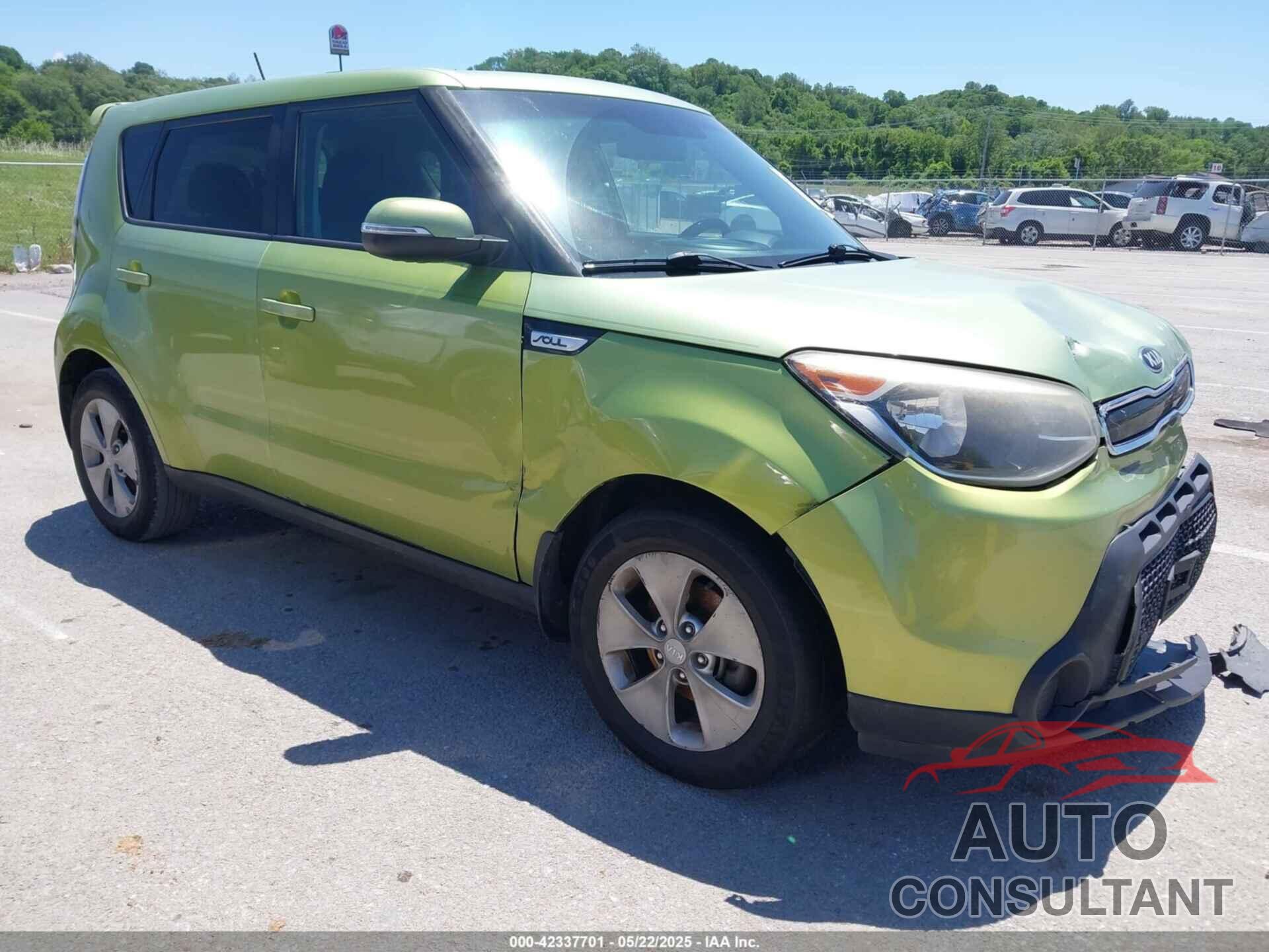 KIA SOUL 2014 - KNDJP3A57E7724648
