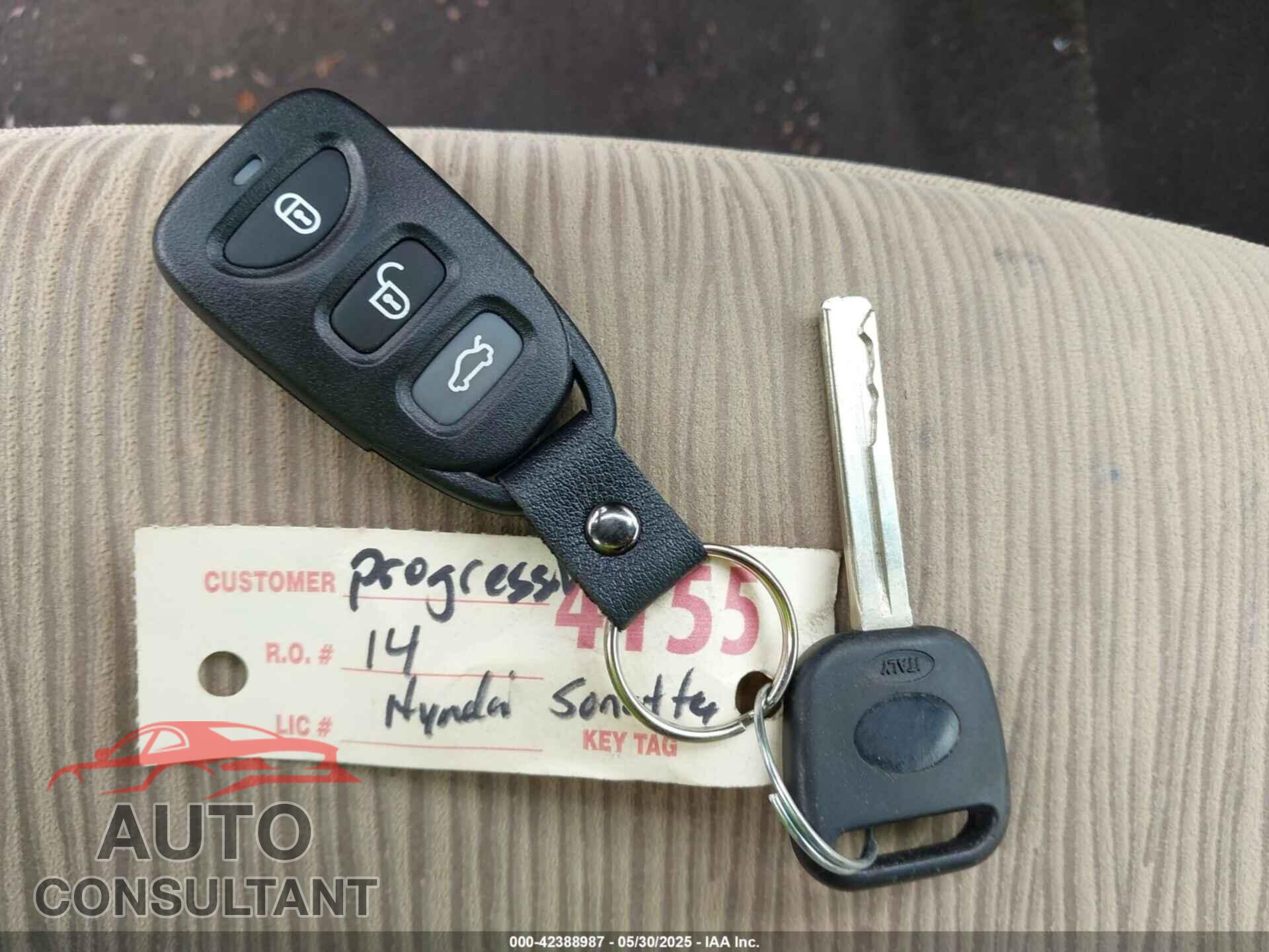 HYUNDAI SONATA 2014 - 5NPEB4AC0EH858353