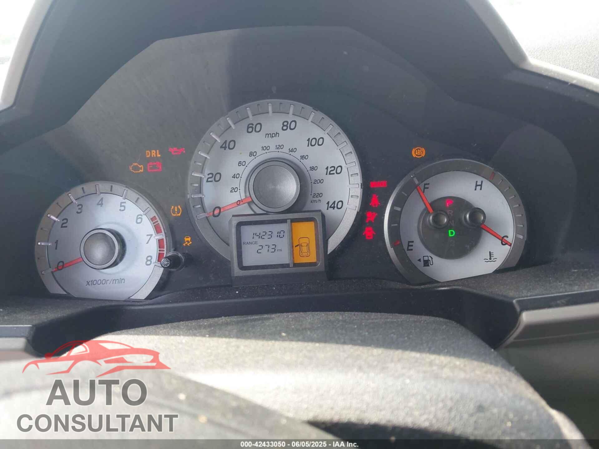 HONDA PILOT 2013 - 5FNYF4H24DB051250