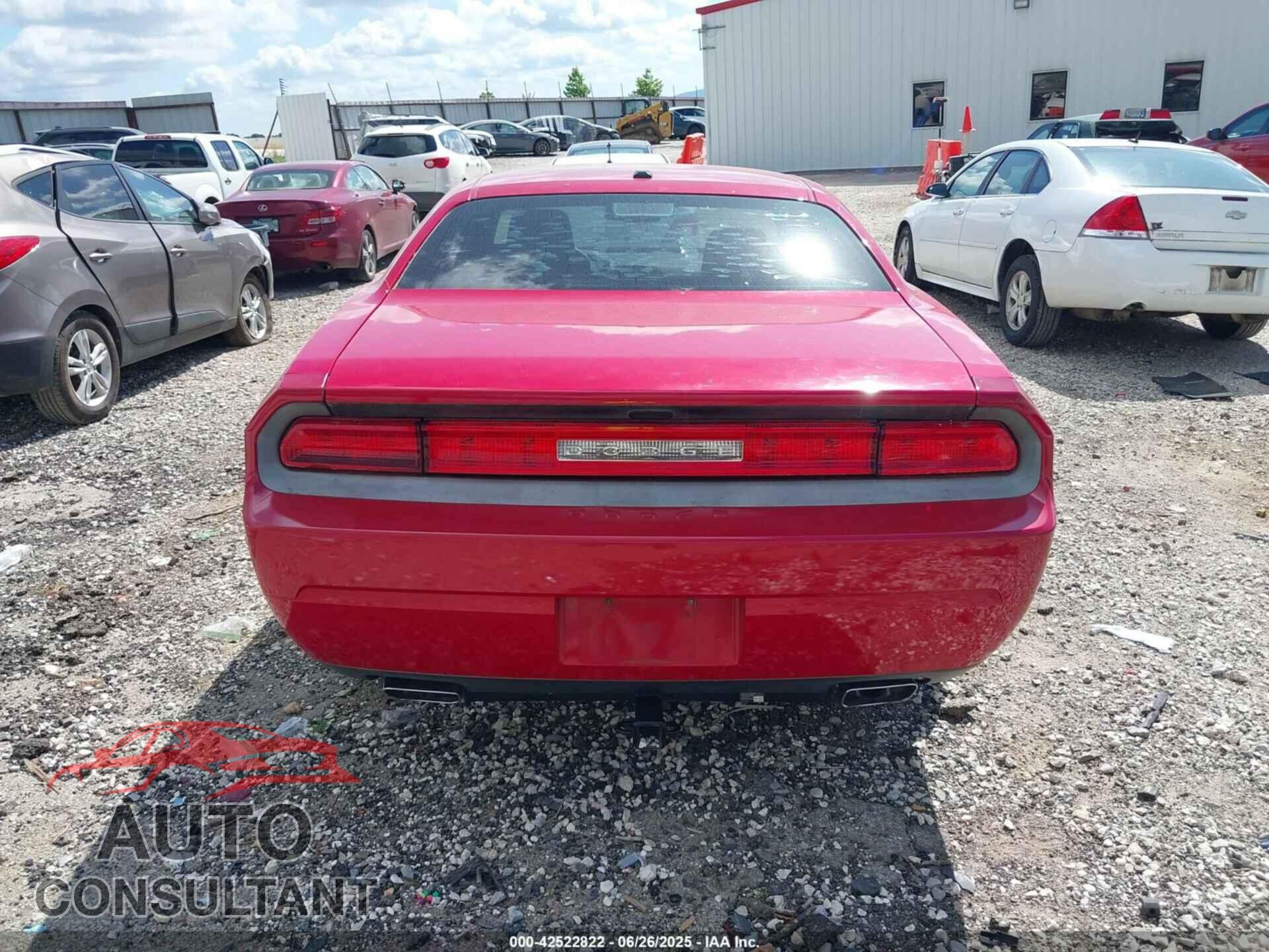DODGE CHALLENGER 2013 - 2C3CDYAG0DH528221