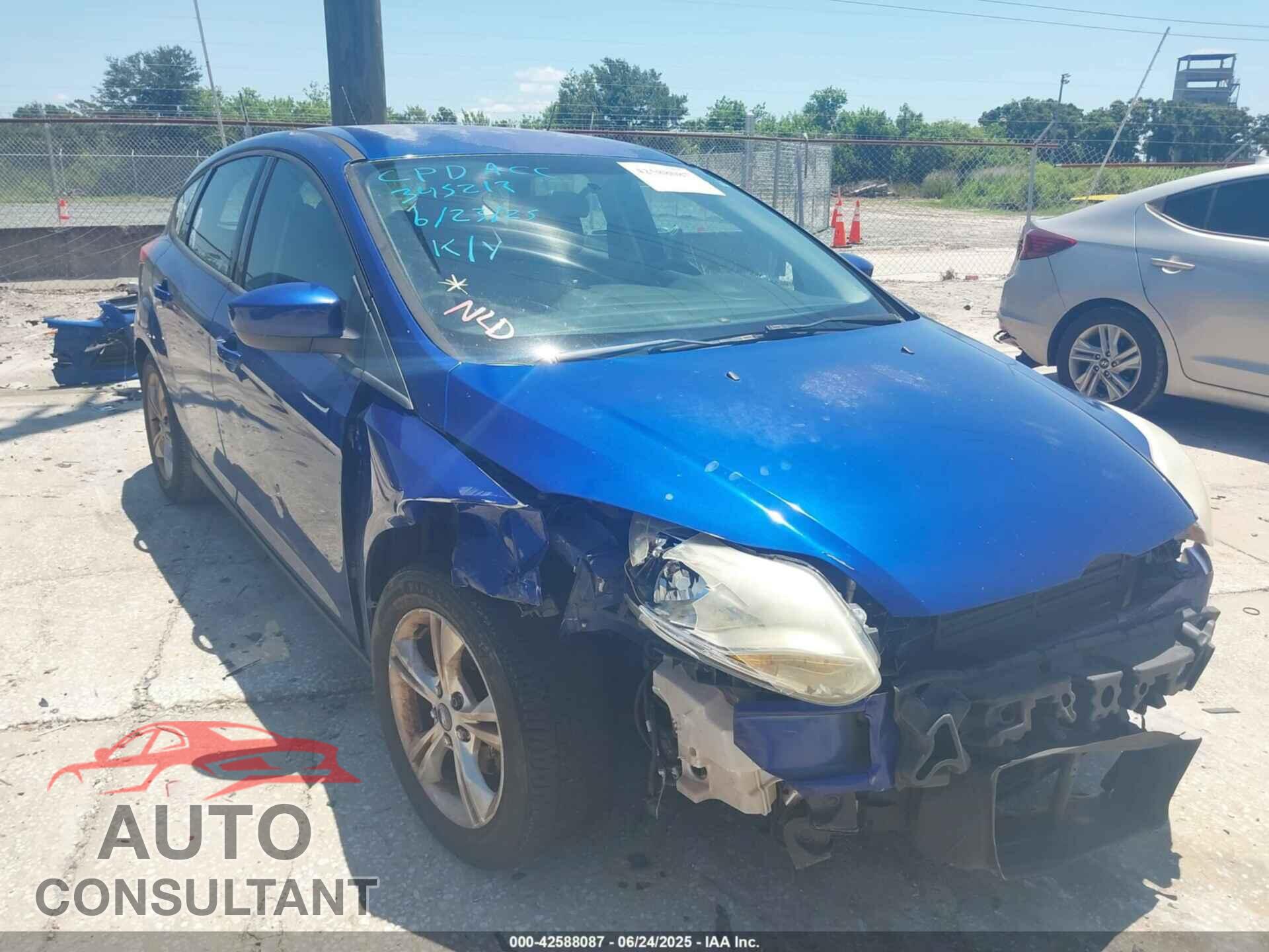 FORD FOCUS 2012 - 1FAHP3K20CL390525