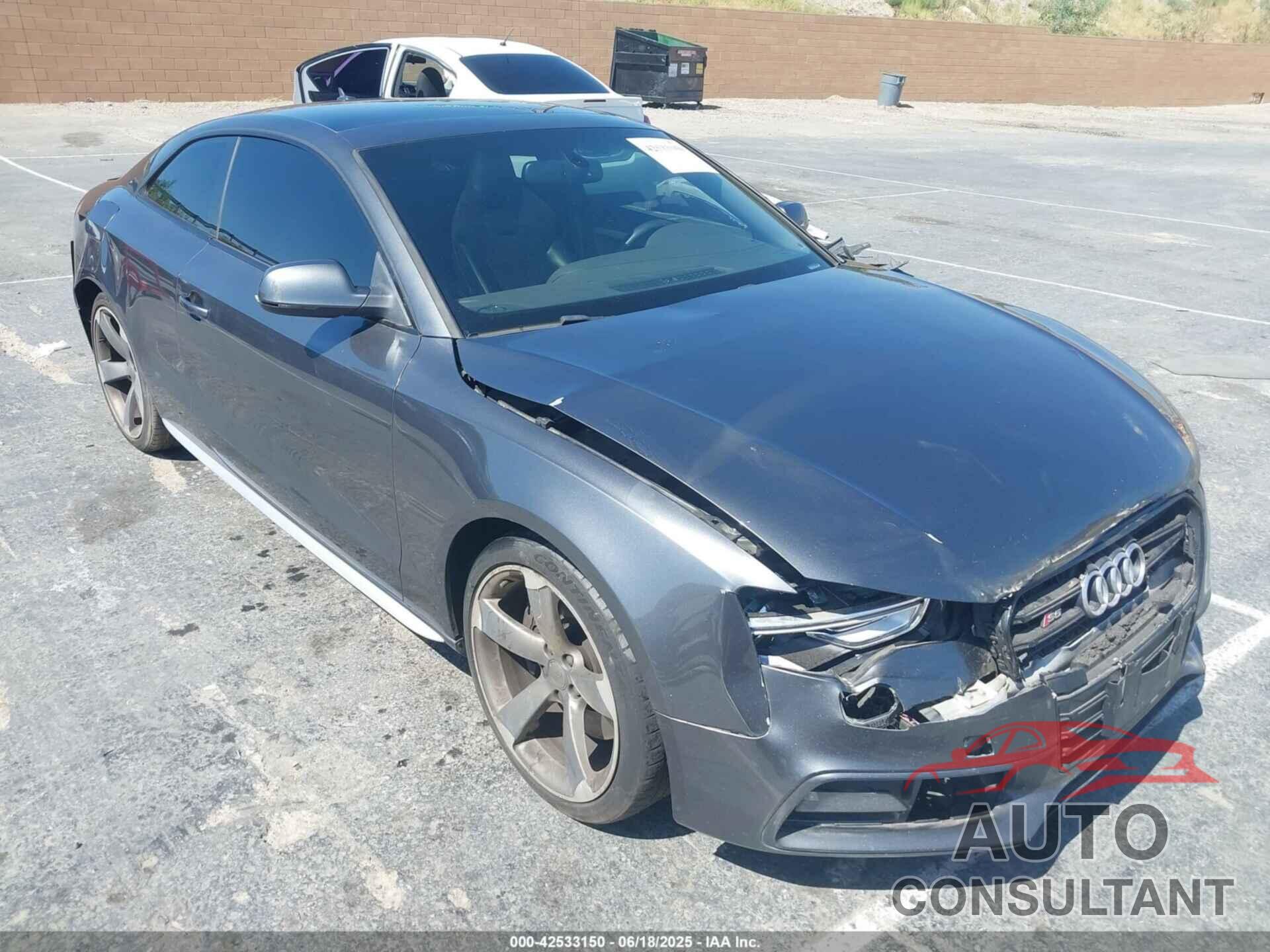 AUDI S5 2016 - WAUG4AFR9GA008680