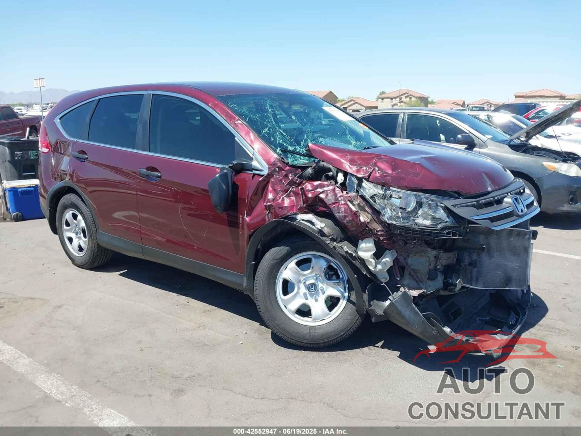 HONDA CR-V 2014 - 5J6RM3H33EL015961