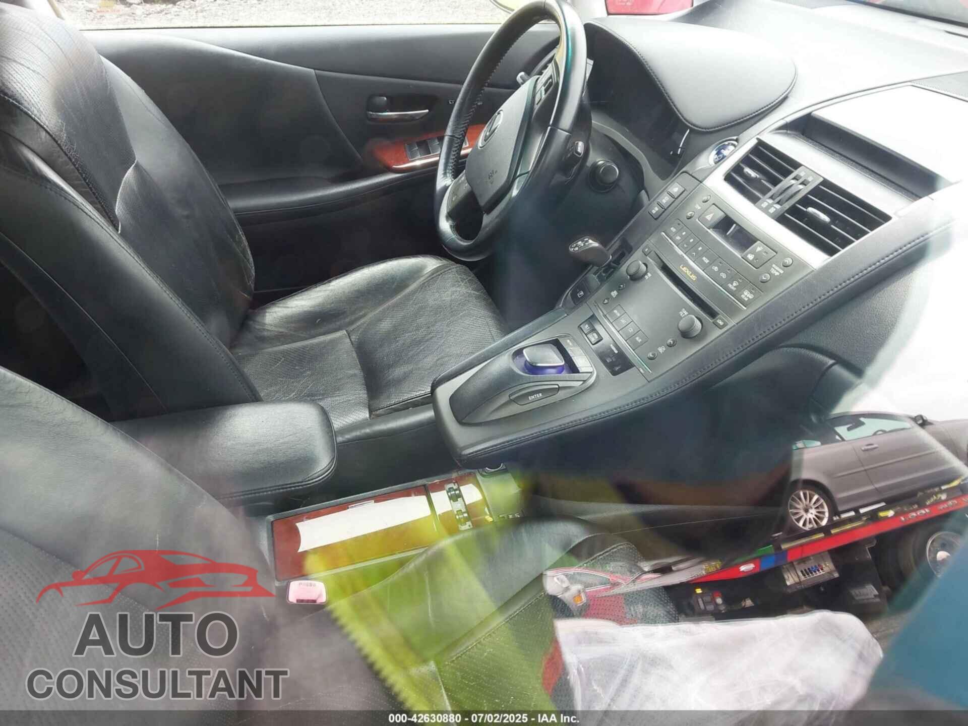 LEXUS HS 250H 2010 - JTHBB1BA9A2000887