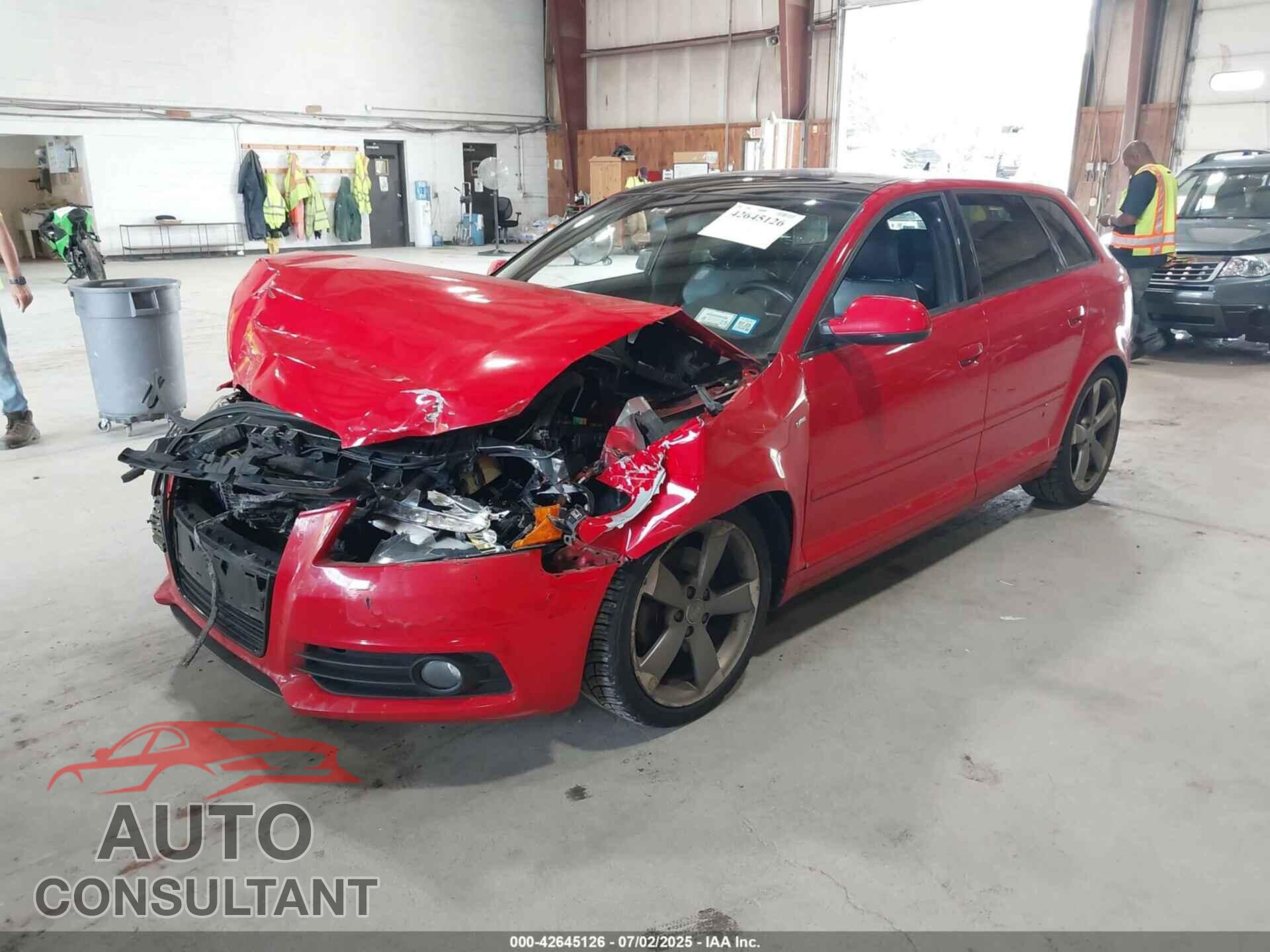 AUDI A3 2012 - WAUPEAFM1CA120174