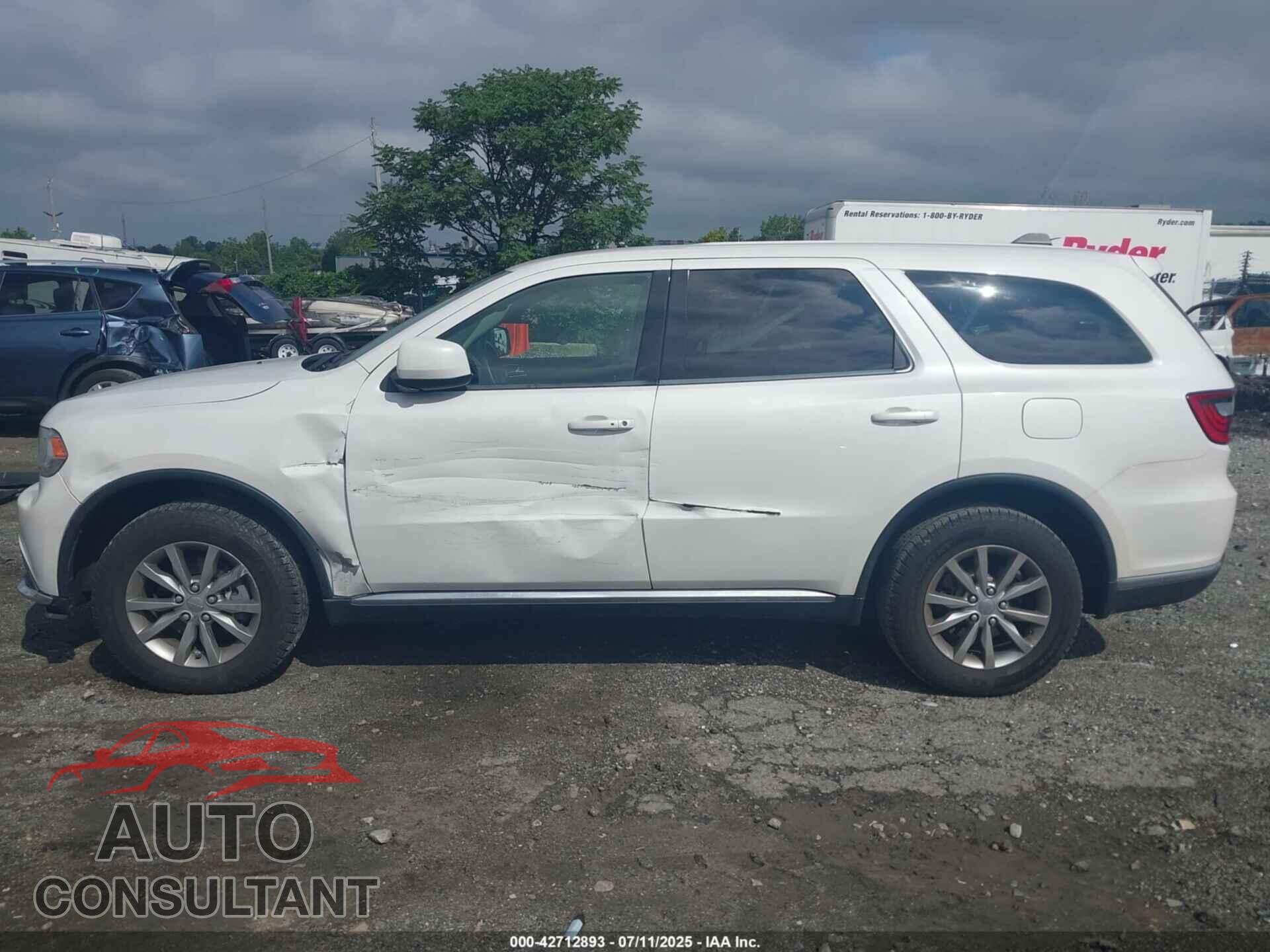 DODGE DURANGO 2017 - 1C4RDJAG6HC661040