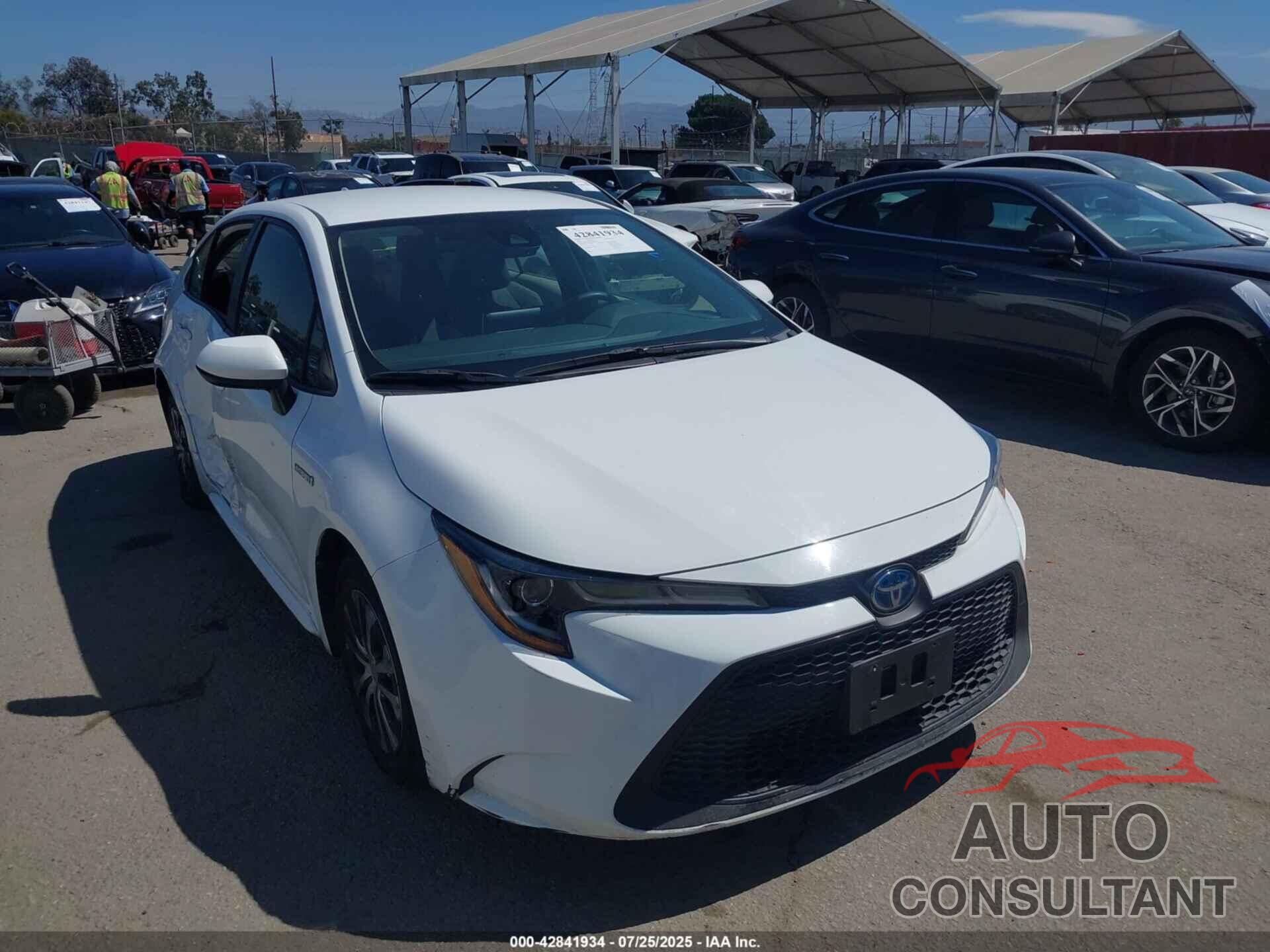 TOYOTA COROLLA 2021 - JTDEAMDE7MJ026823