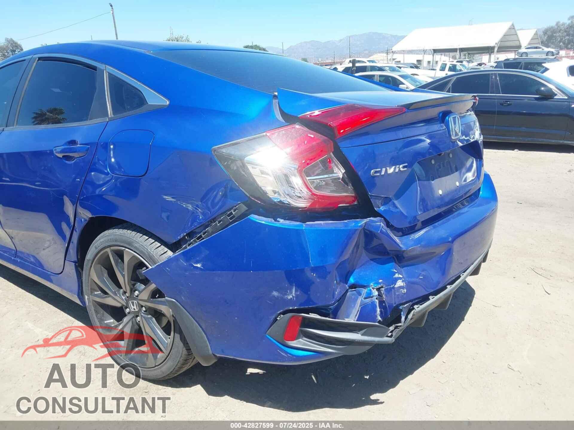 HONDA CIVIC 2019 - 2HGFC2F82KH554991