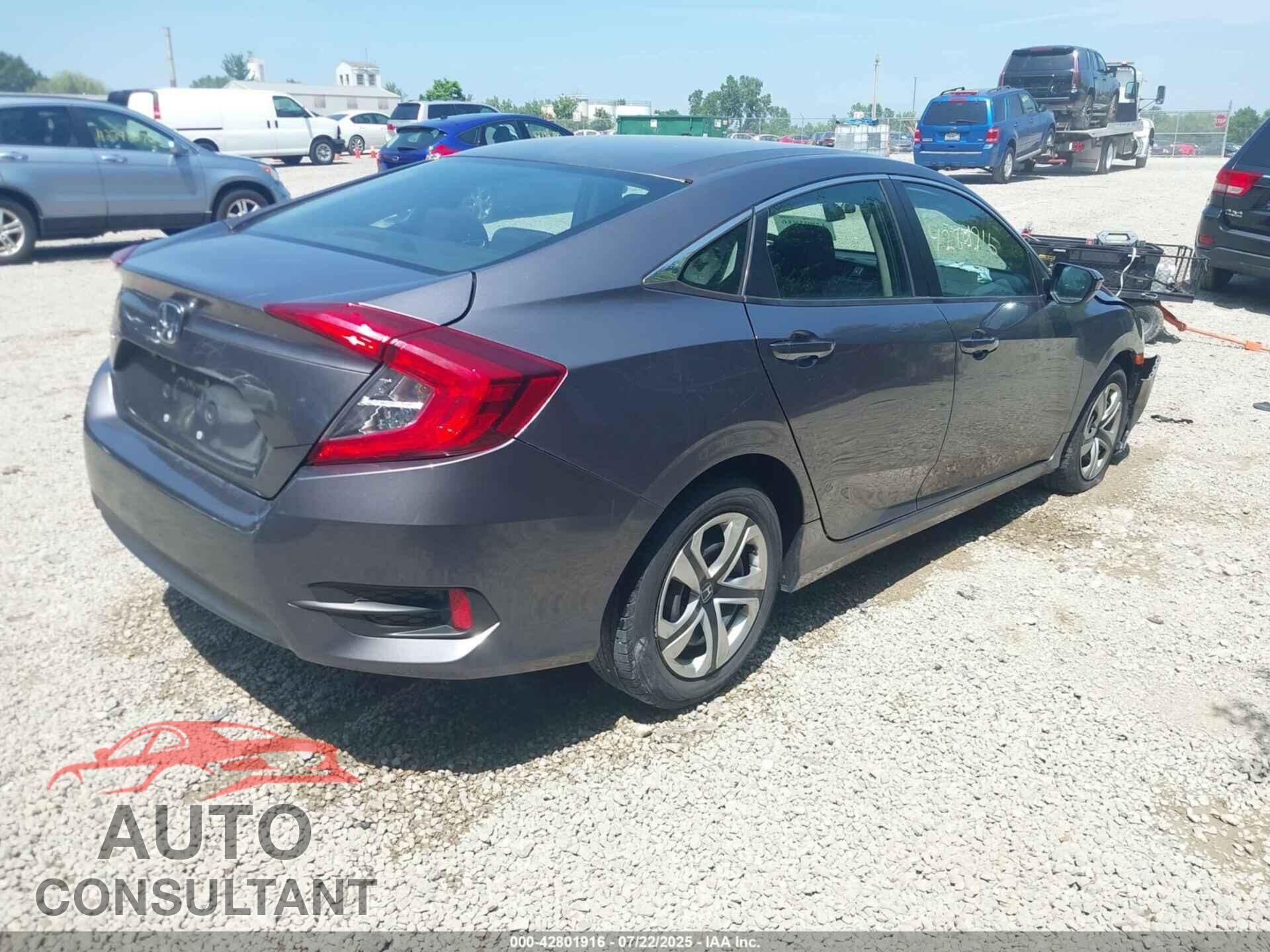 HONDA CIVIC 2017 - 19XFC2F55HE070872