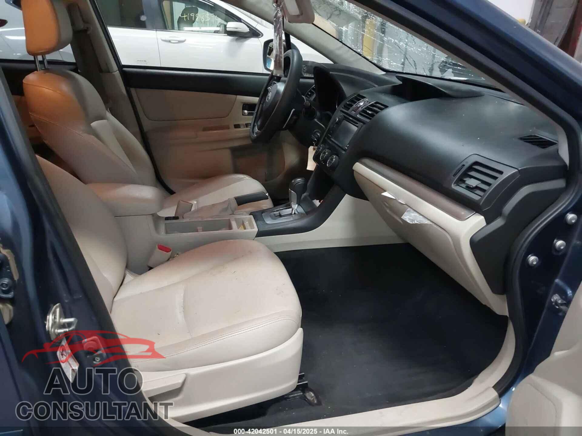 SUBARU XV CROSSTREK 2013 - JF2GPAKC8D2828543