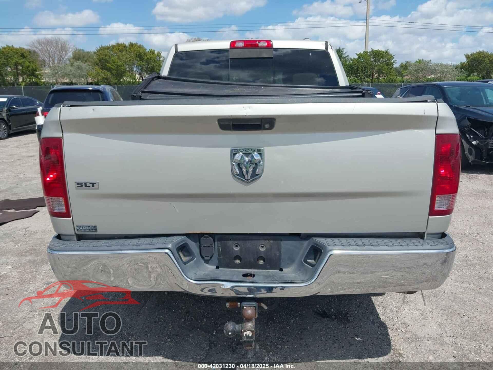DODGE RAM 1500 2010 - 1D7RB1CT7AS238338
