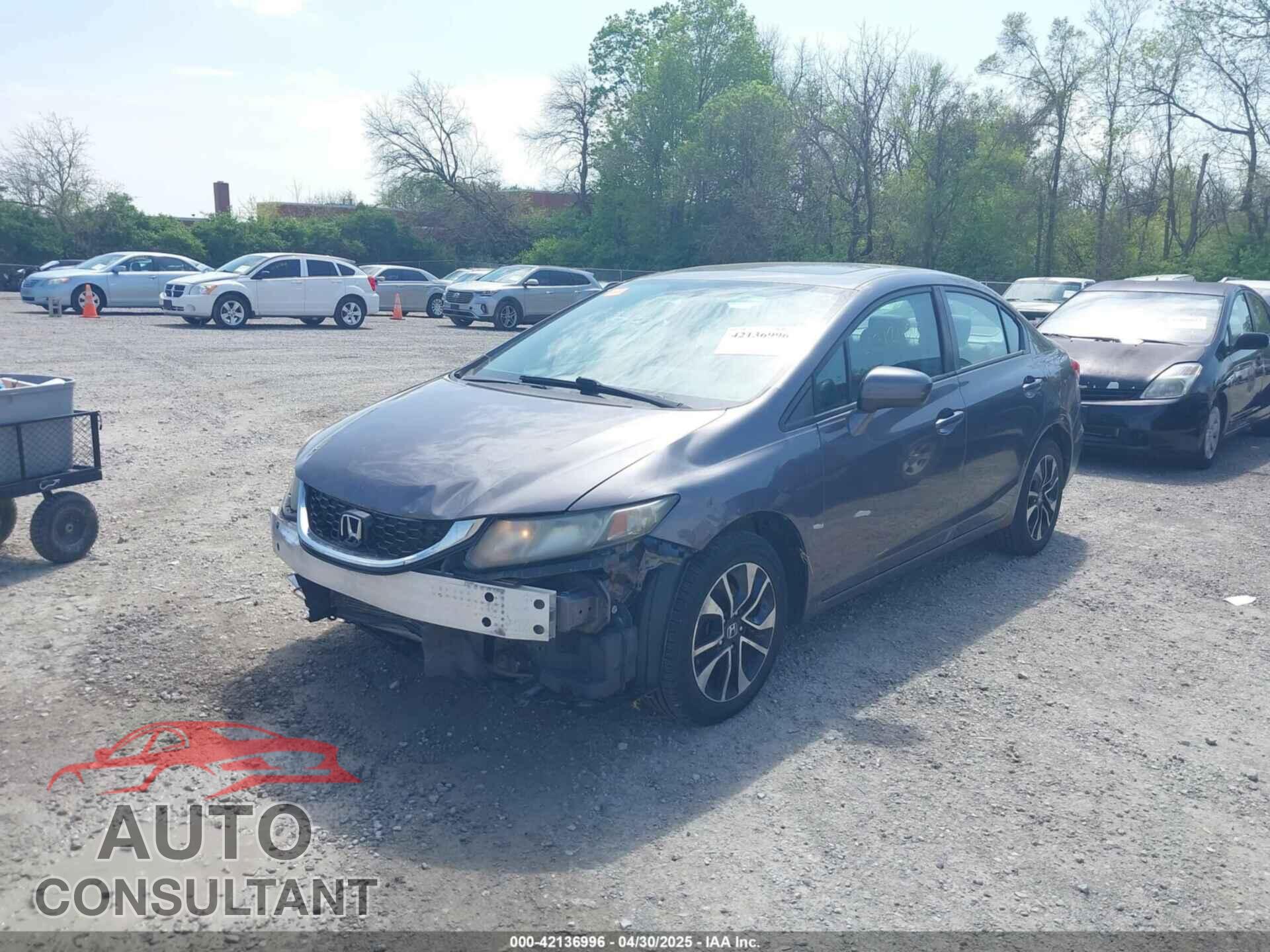 HONDA CIVIC 2014 - 19XFB2F86EE054527
