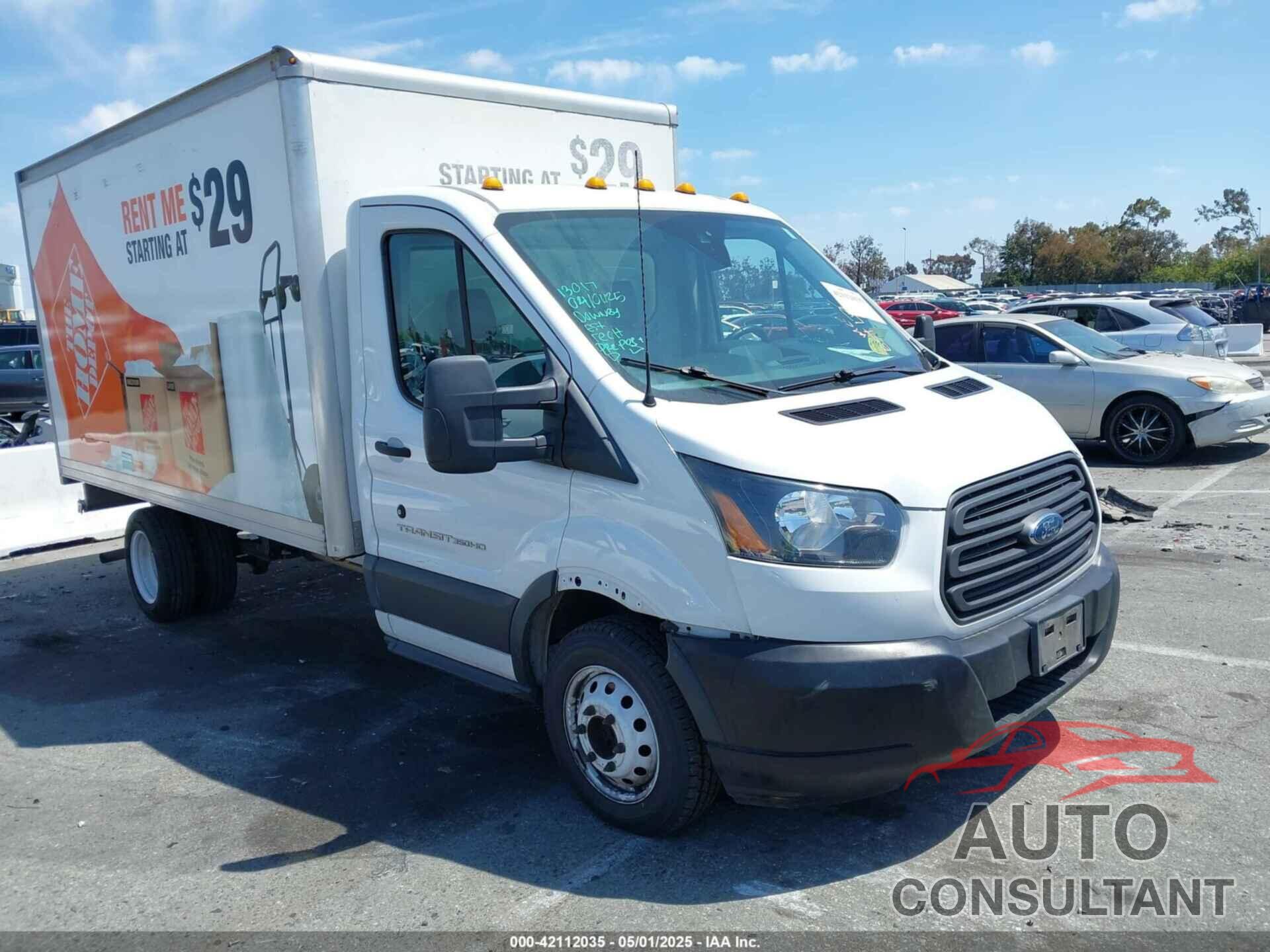 FORD TRANSIT-350 CAB 2018 - 1FDBF8ZM1JKA65906