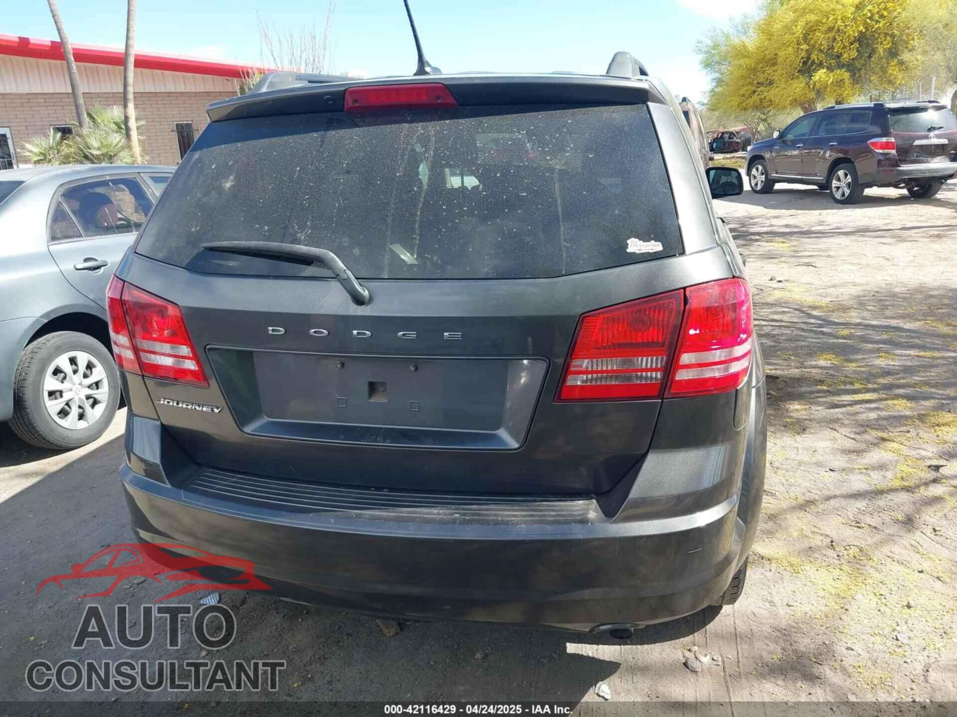 DODGE JOURNEY 2017 - 3C4PDCAB9HT503979