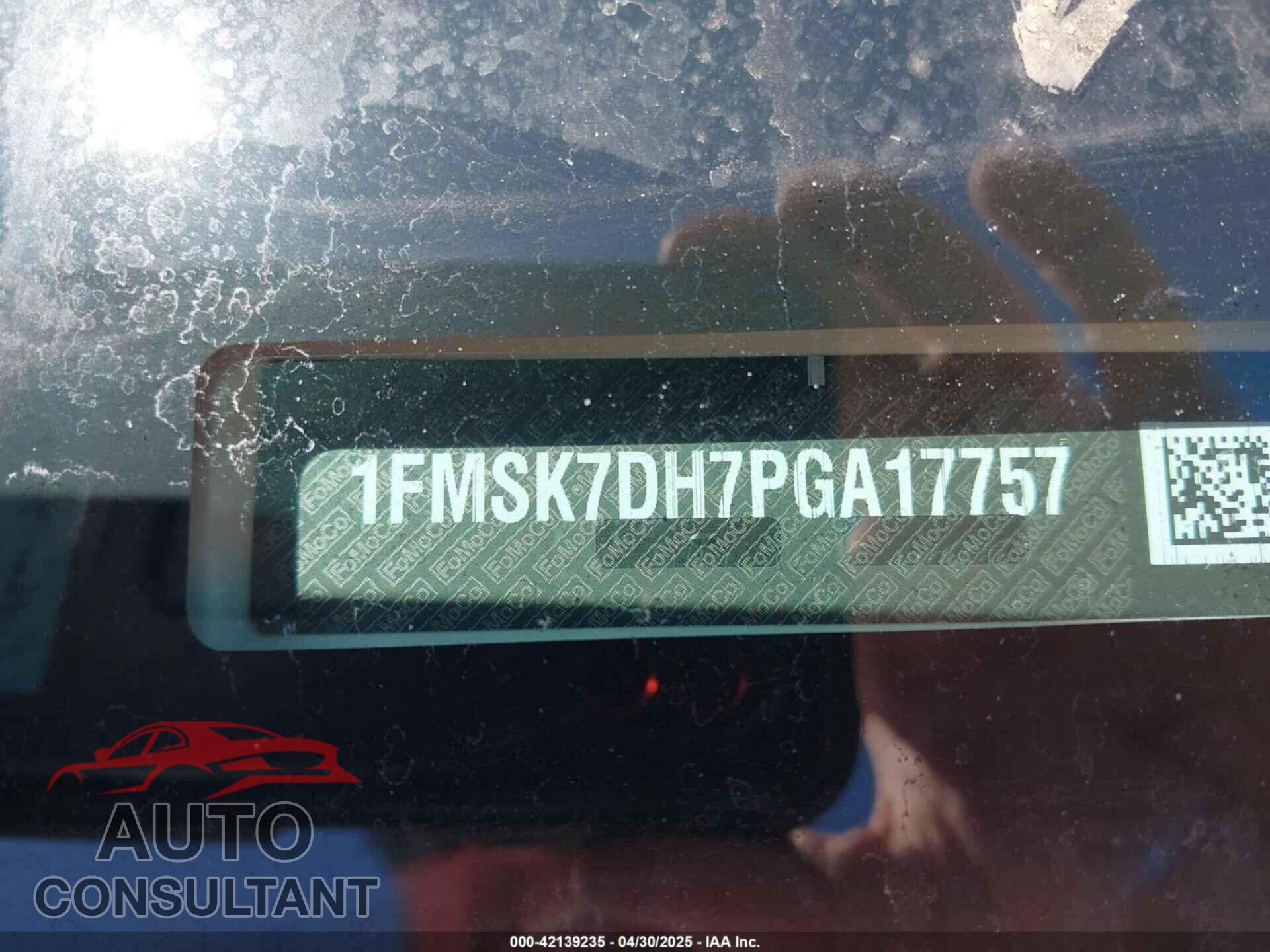 FORD EXPLORER 2023 - 1FMSK7DH7PGA17757