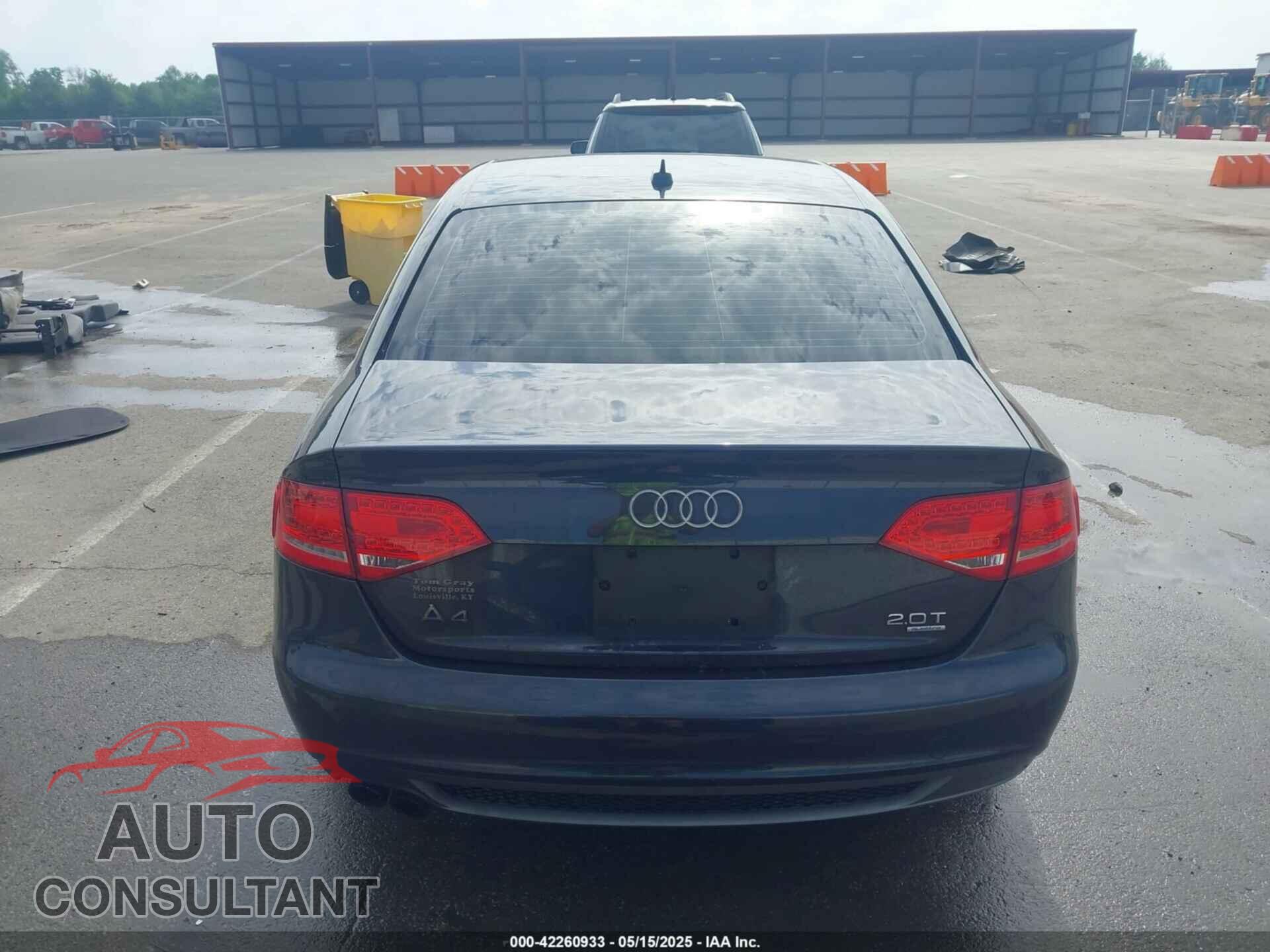 AUDI A4 2012 - WAUFFAFL6CN003263